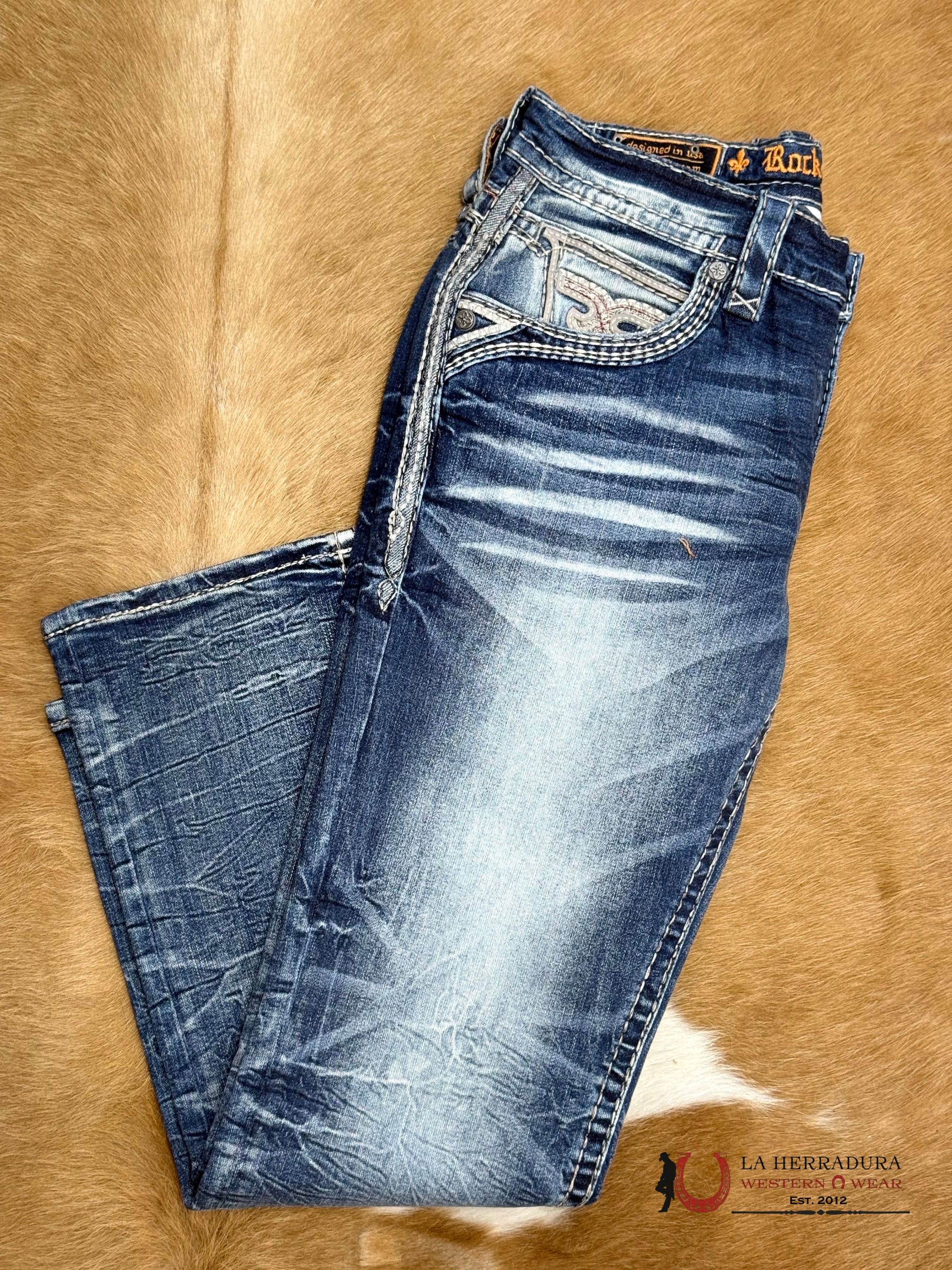 ROCK REVIVAL MEN JEANS JAEL STRAIGHT LEG ROPA HOMBRES
