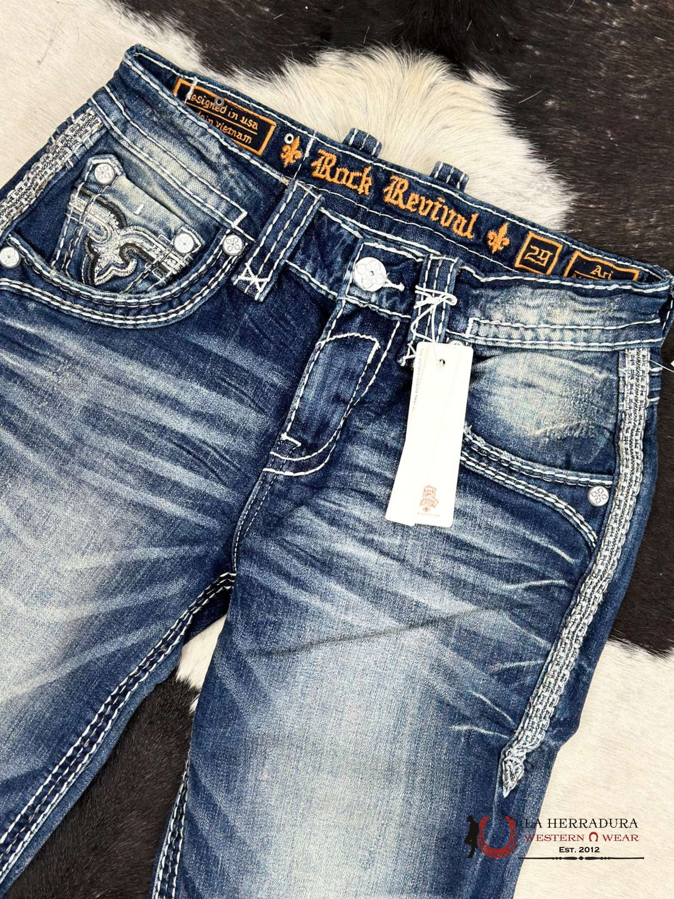 Rock Revival Mens Jeans In Style Ari Alt Ropa Hombres