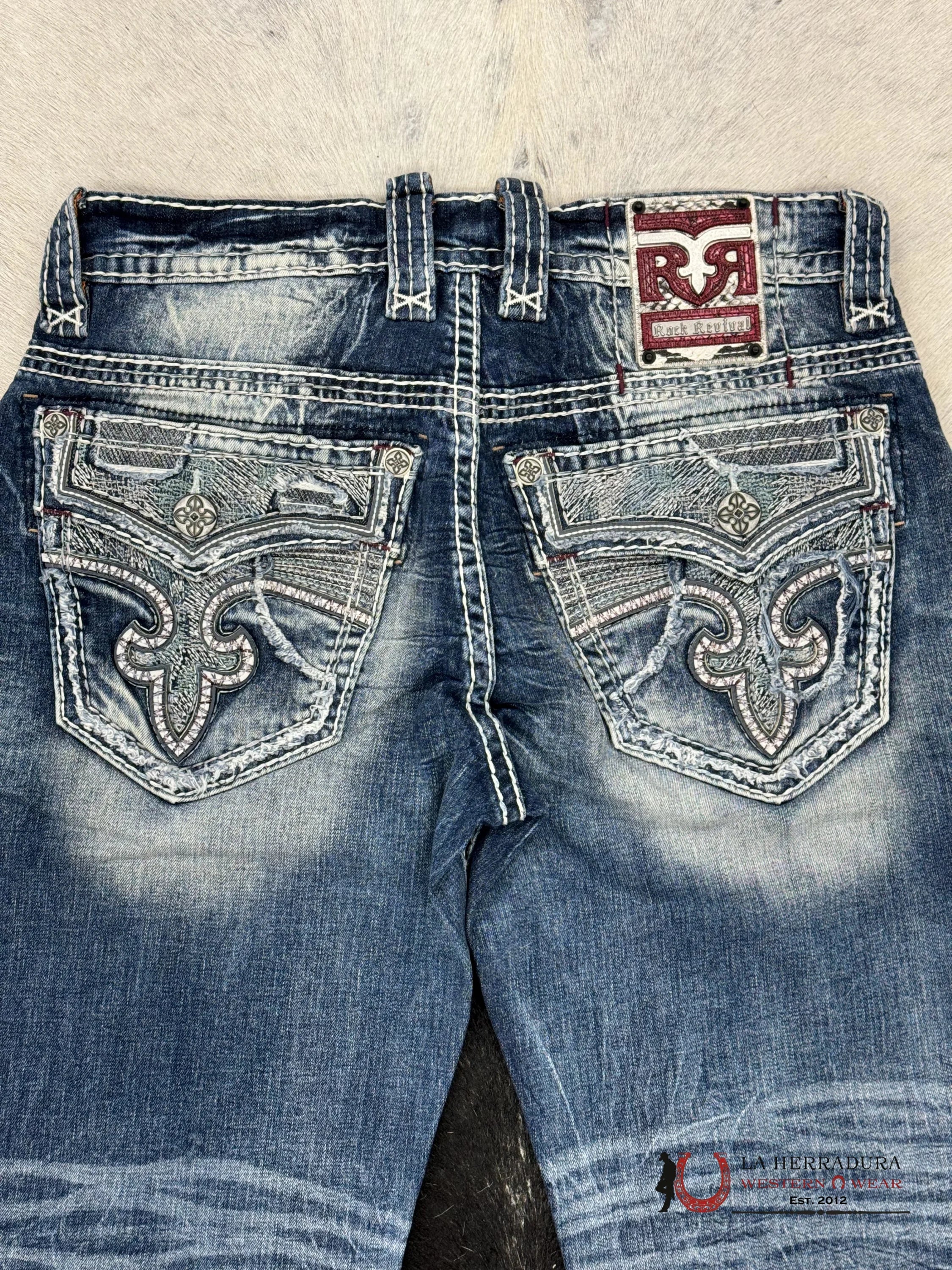 Rock Revival Mens Jeans In Style Brayen Straight Ropa Hombres