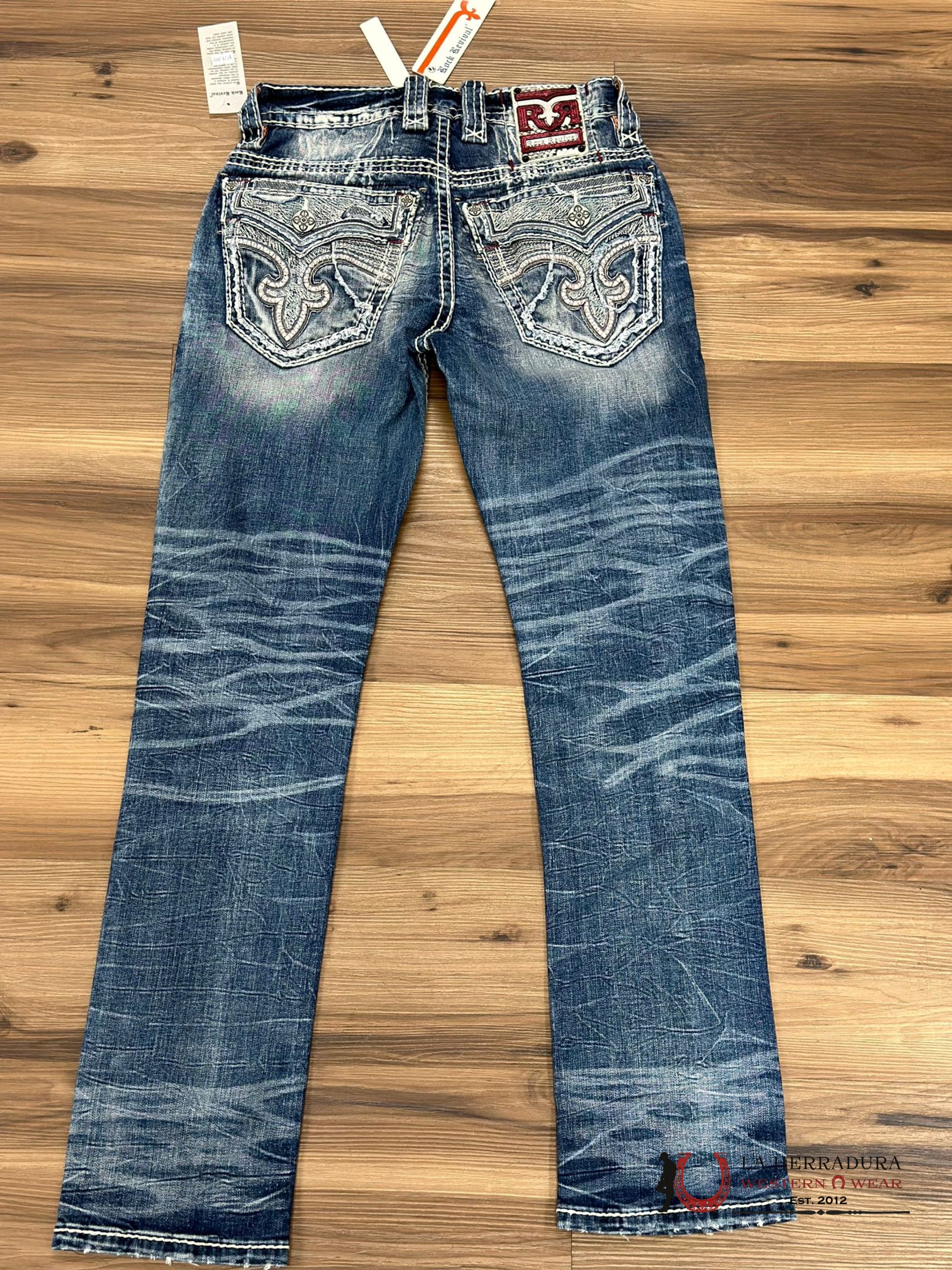 Rock Revival Mens Jeans In Style Brayen Straight Ropa Hombres