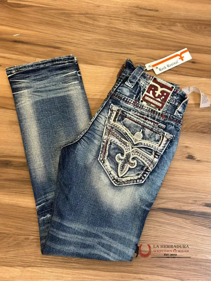 Rock Revival Mens Jeans In Style Calix Ropa Hombres