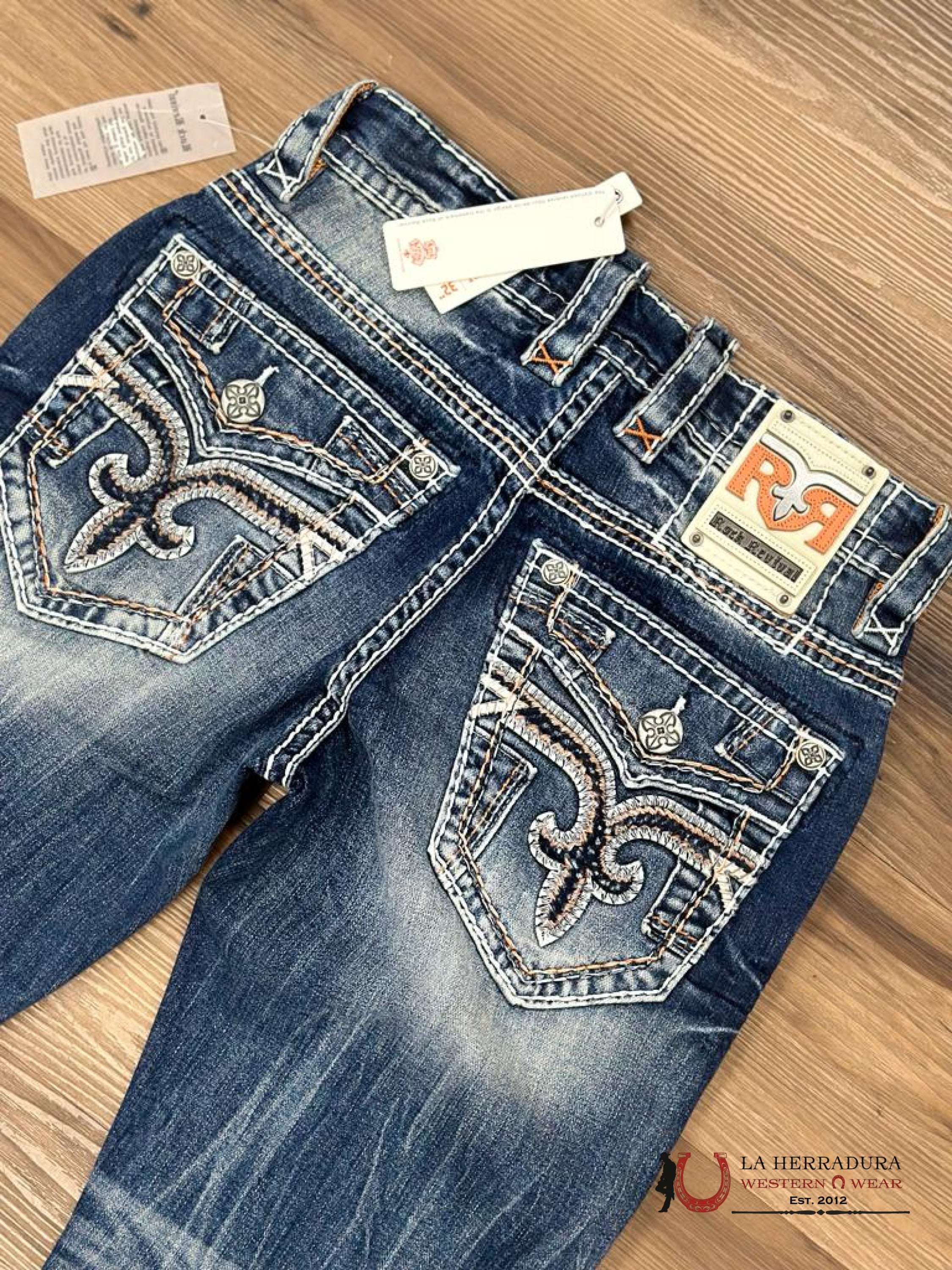 Rock Revival Mens Jeans In Style Deen Straight Ropa Hombres