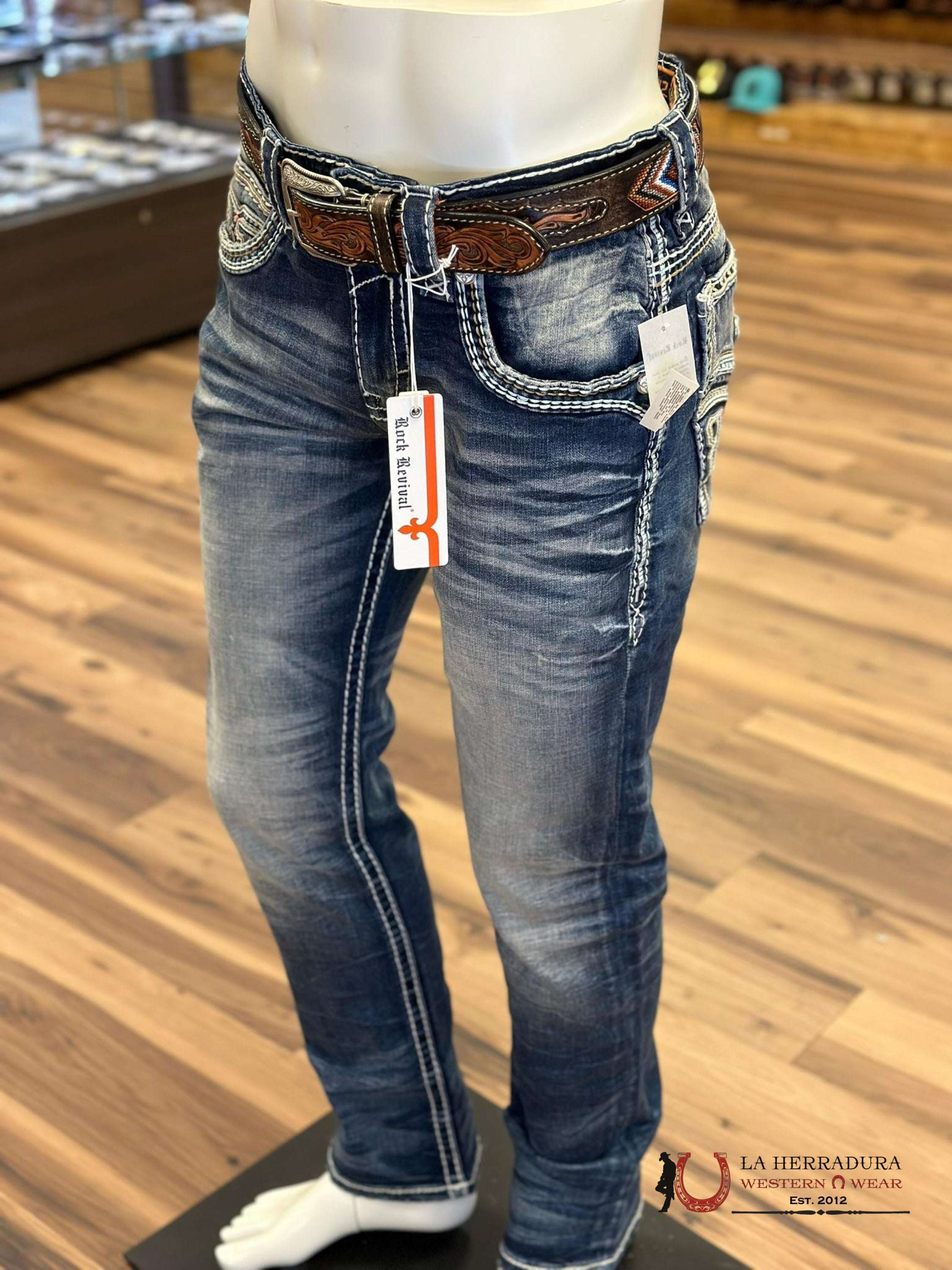 Rock Revival Mens Jeans In Style Ermias Ropa Hombres