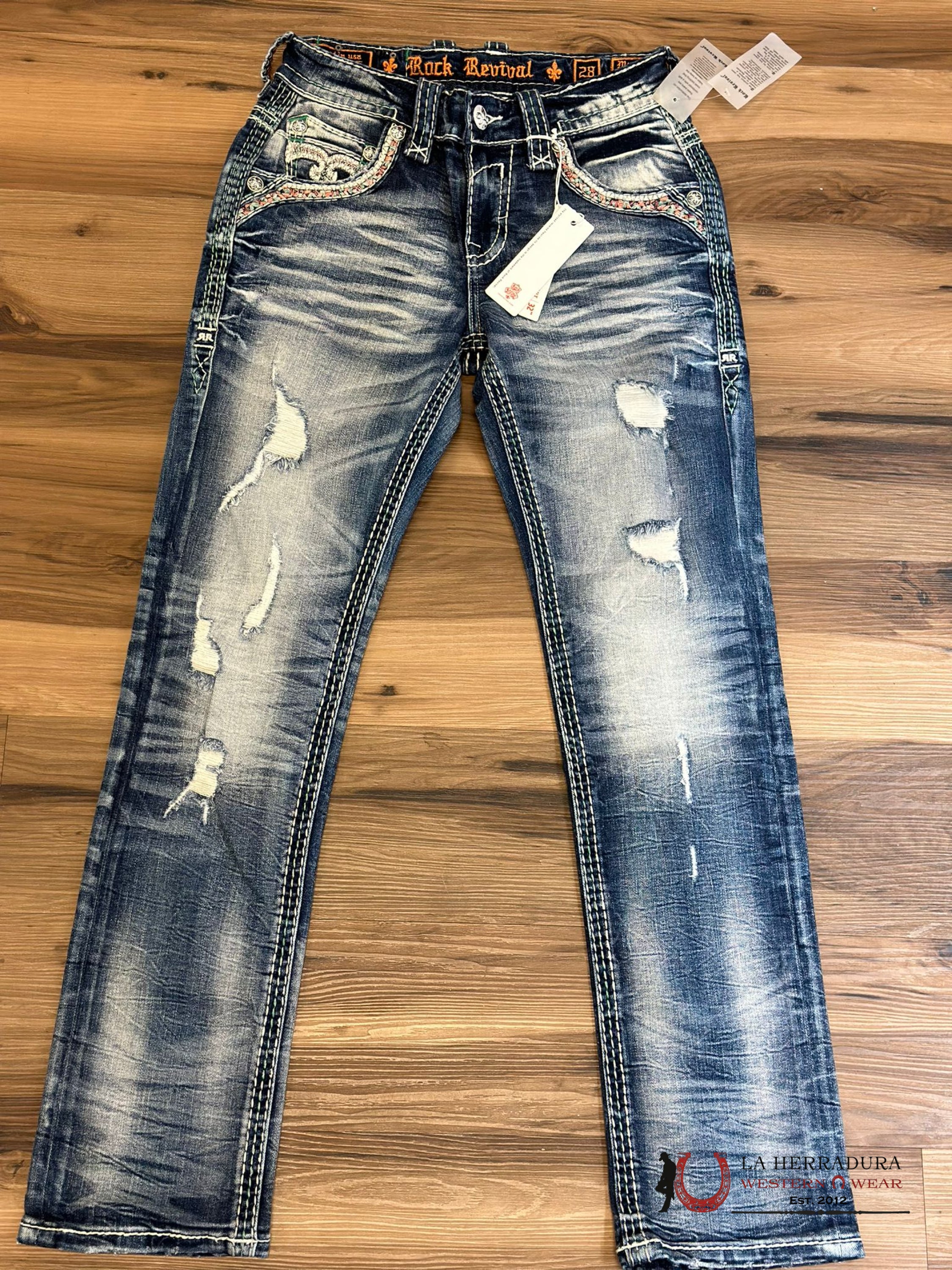 Rock Revival Mens Jeans In Style Murray Ropa Hombres