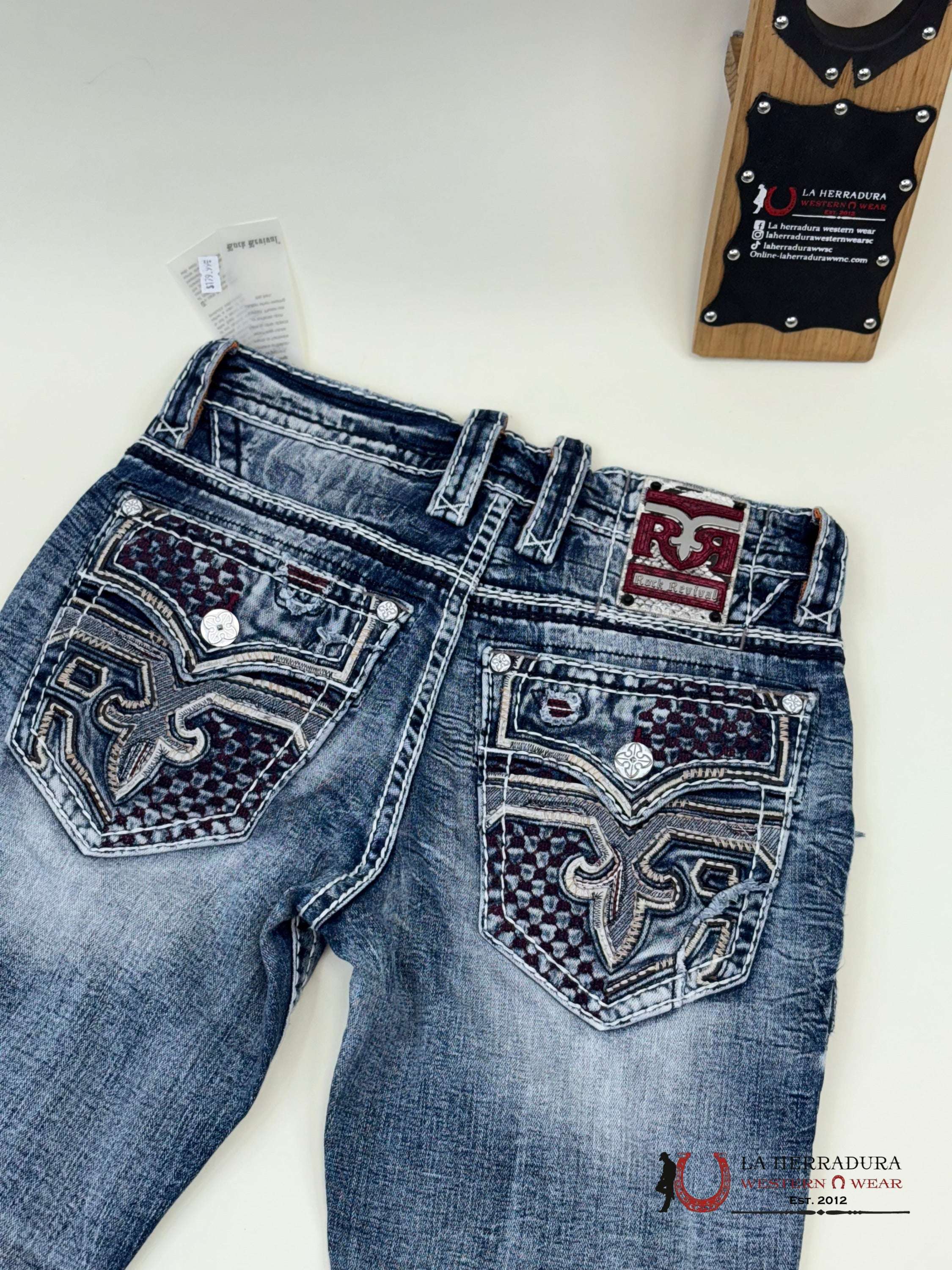 Rockrevival Skye Boot Jeans Ropa Hombres