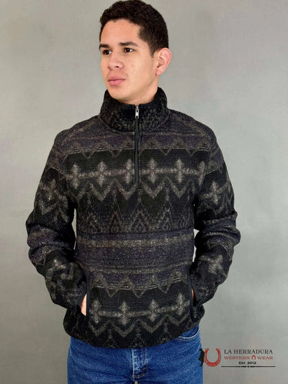 JERSEY ROCK & ROLL AZTECA NEGRO ESTAMPADO CON CHIPORRO PRMO91RZWZ