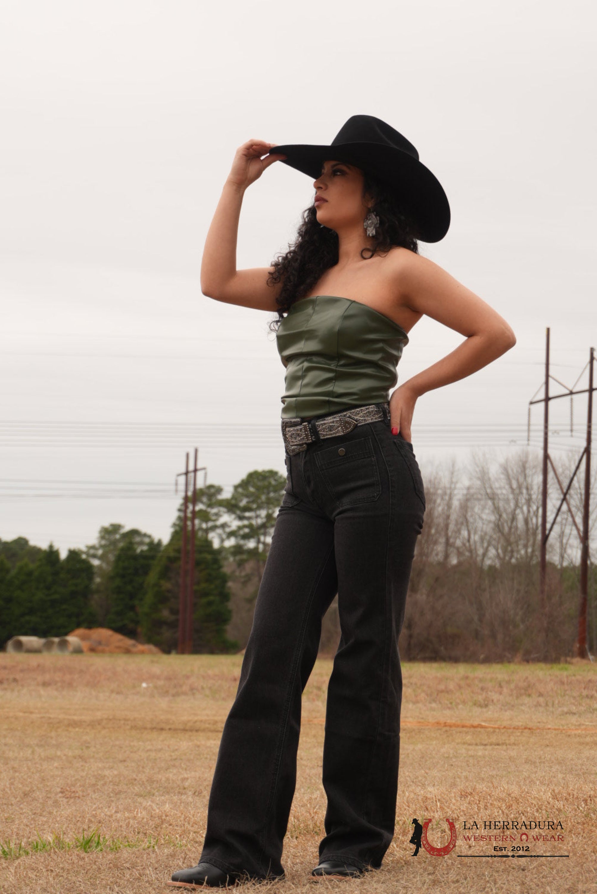 Rock&Roll Black Denim Trouser ROCK&ROLL JEANS WOMEN