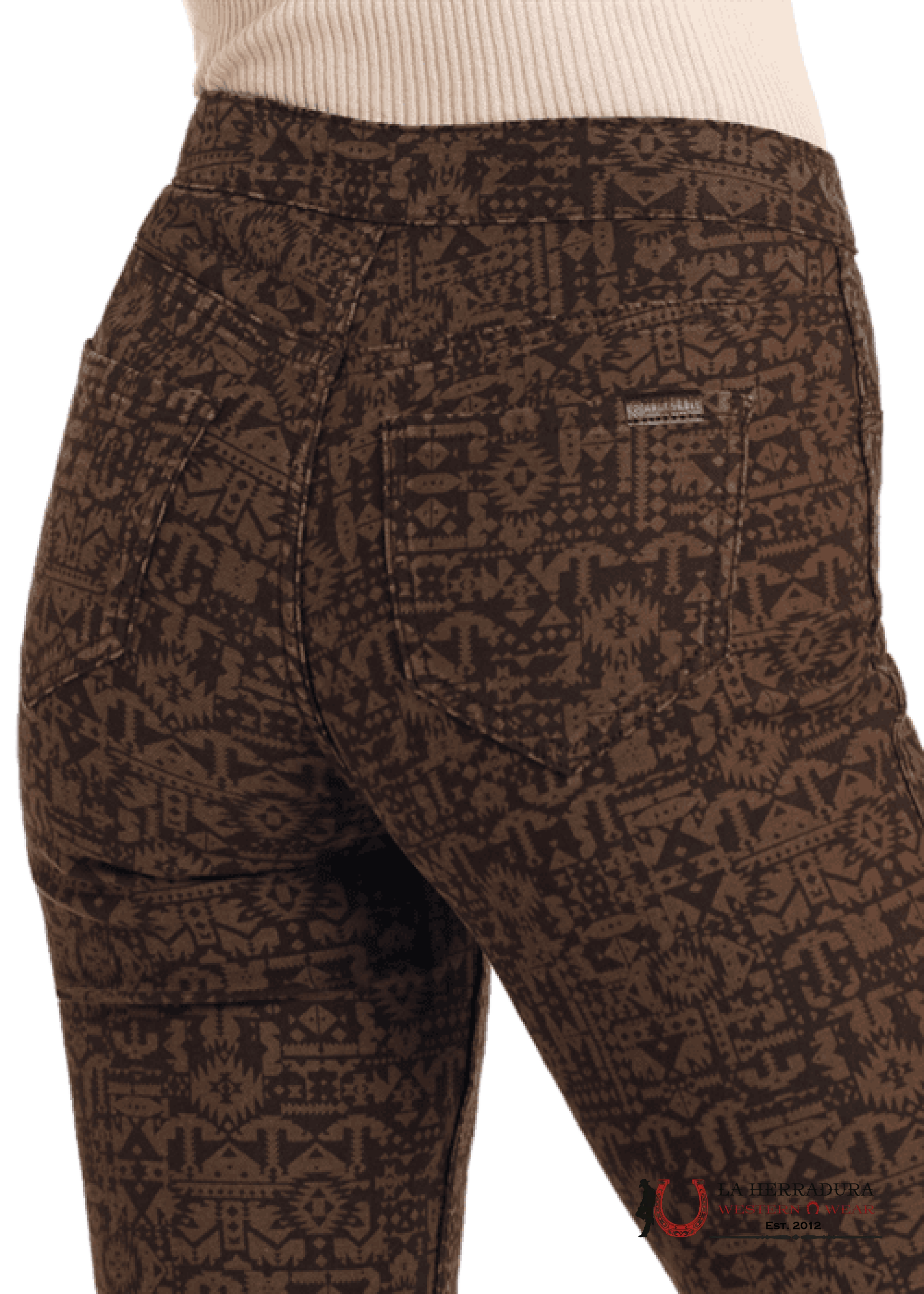 ROCK&ROLL BROWN SOUTHWESTERN REV BARGAIN BOOT (REVERSIBLE) BW1PD05300 ROCK&ROLL JEANS WOMEN