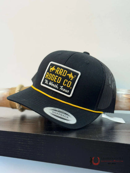 SOMBREROS DE MEZCLILLA ROCK&ROLL NEGROS