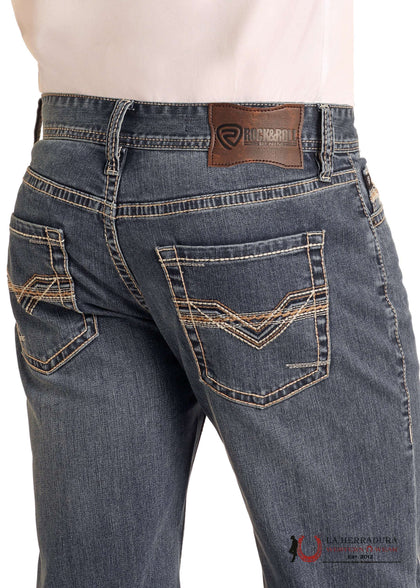 ROCK&ROLL DOUBLE BARREL BOOTCUT RELAXED BOOTCUT MEDIUM VINTAGE - BM0DD06122