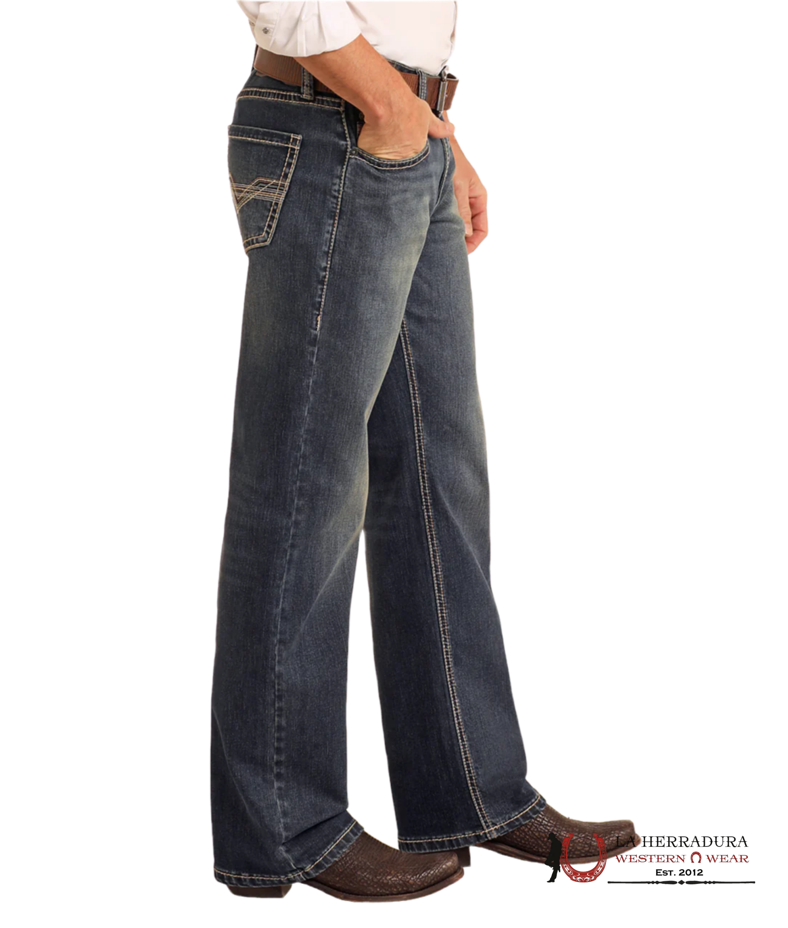 Rock&Roll Double Barrel Straight Relaxed Fit Ropa Hombres