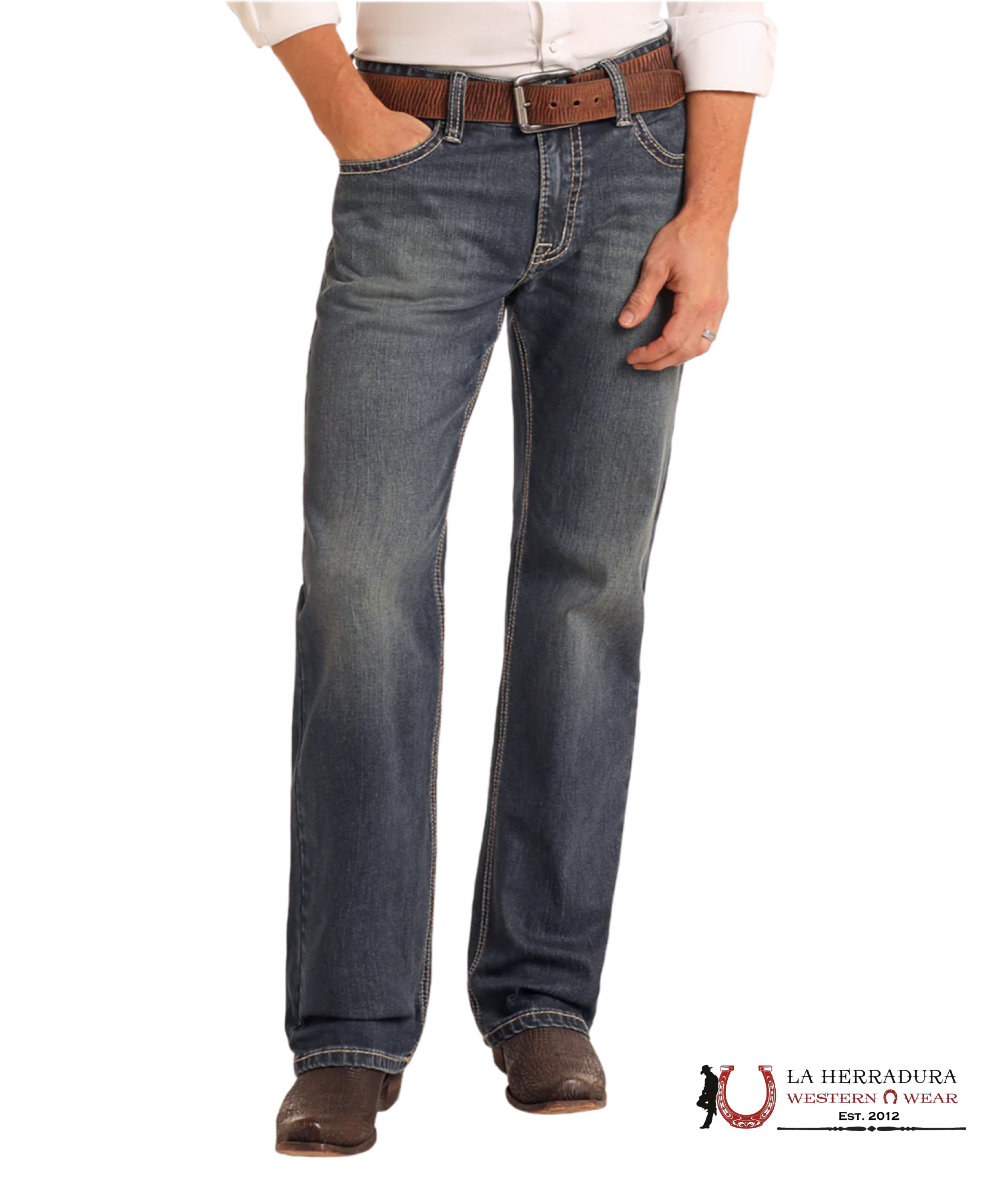 Rock&Roll Double Barrel Straight Relaxed Fit Ropa Hombres