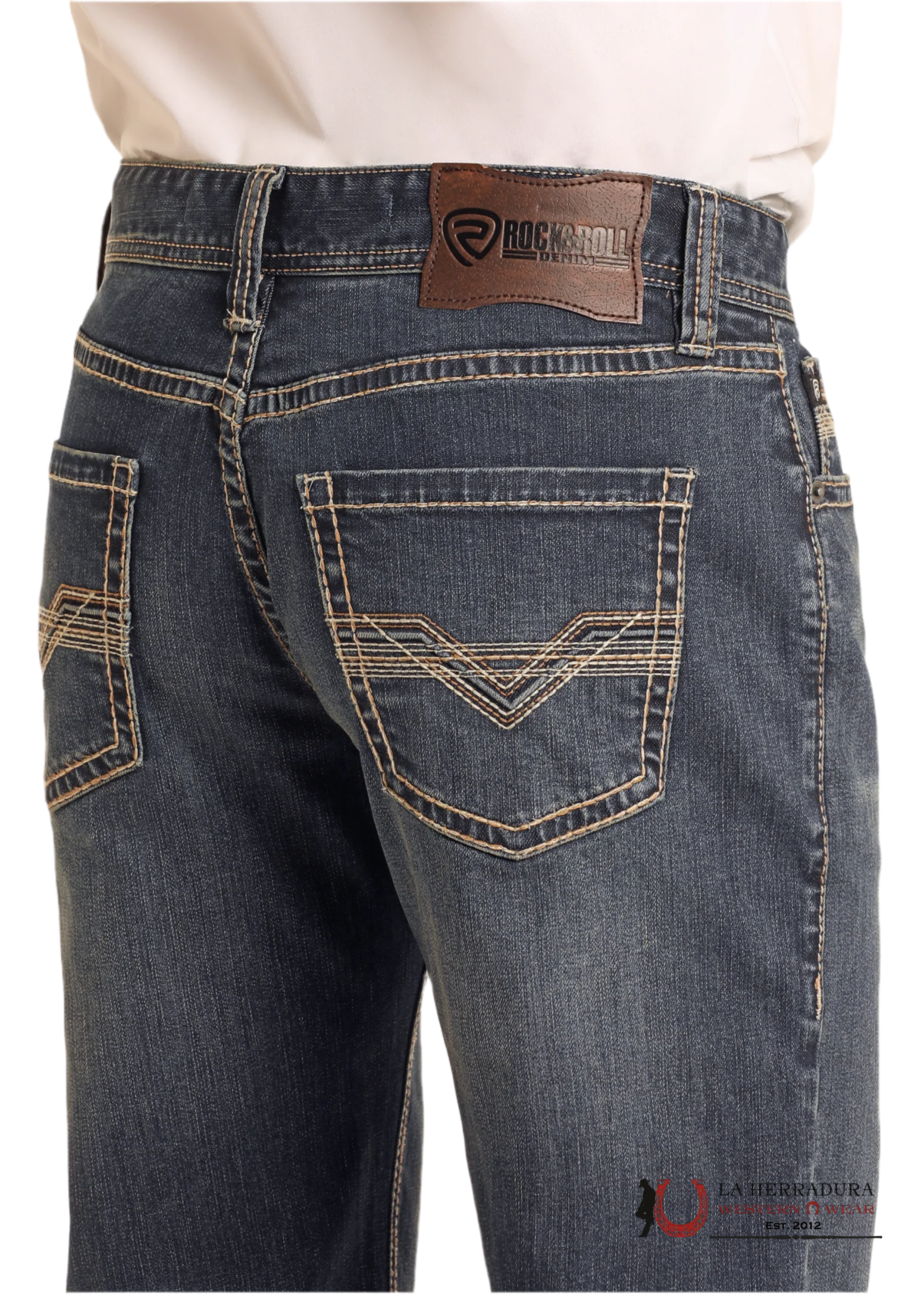 Rock&Roll Double Barrel Straight Relaxed Fit Ropa Hombres