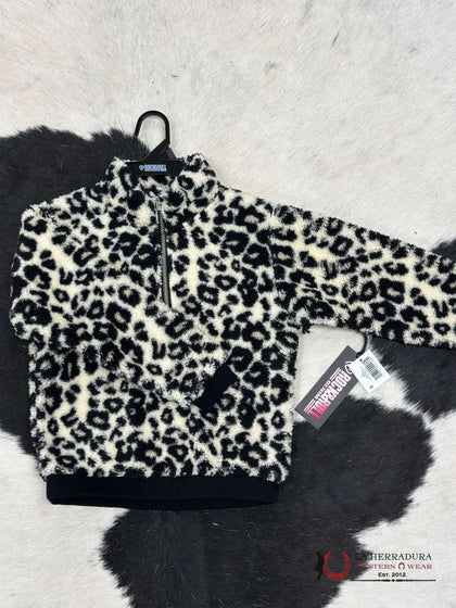 Rock & Roll Girls Cheetah Print Pullover RRGT91R04J