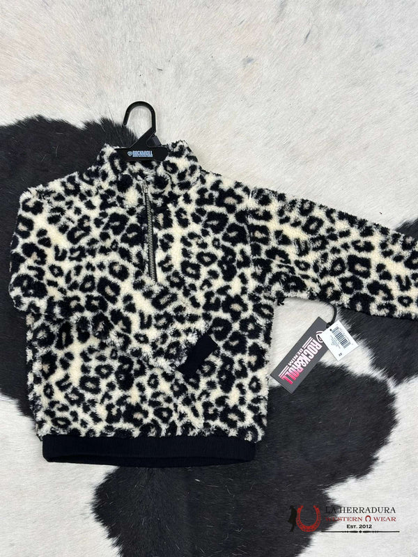 Sudadera con estampado de guepardo Rock & Roll Girls RRGT91R04J