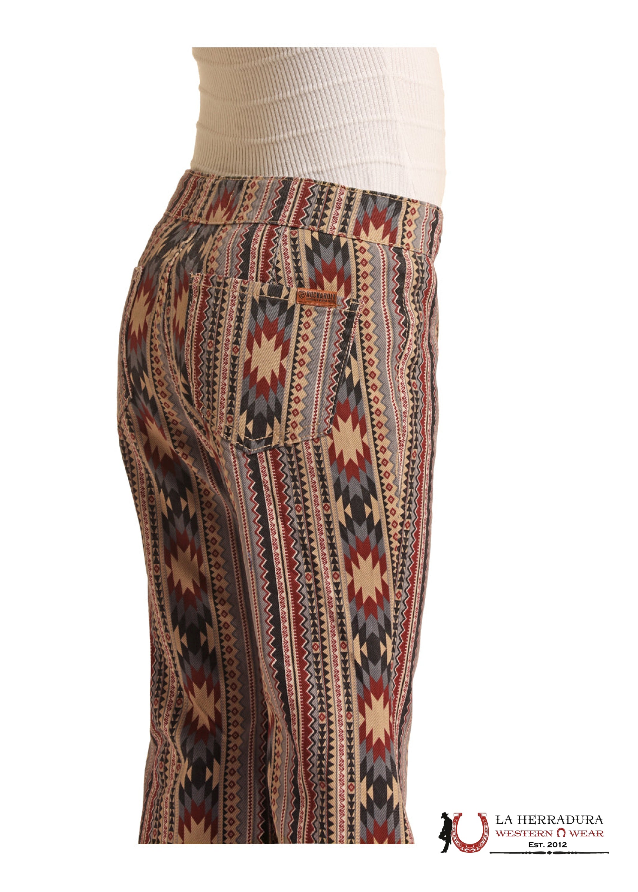 ROCK&ROLL GIRLS TAN AZTEC BELL BOTTOM RRGD7PRZR6 NIÑOS