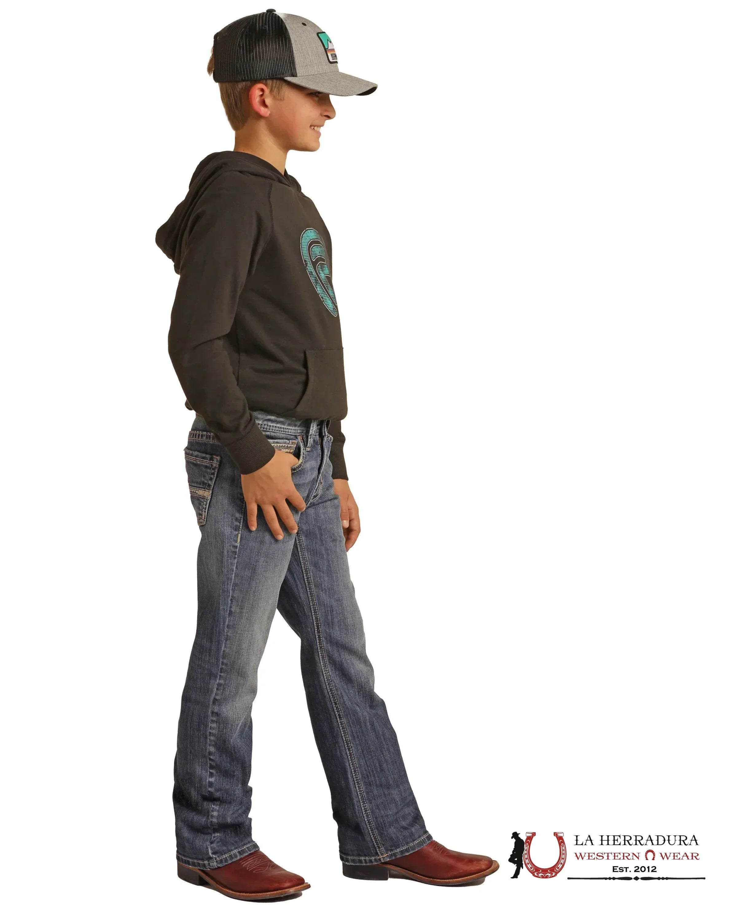 ROCK&ROLL JEANS BOYS BB GUN REGULAR FIT BOOTCUT MEDIUM VINTAGE- RRBD0BR0LN NIÑOS