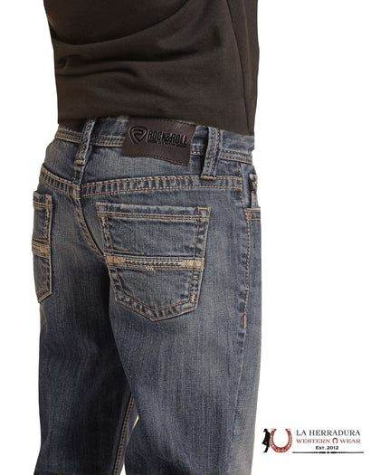 ROCK&ROLL JEANS BOYS BB GUN REGULAR FIT BOOTCUT MEDIUM VINTAGE- RRBD0BR0LN