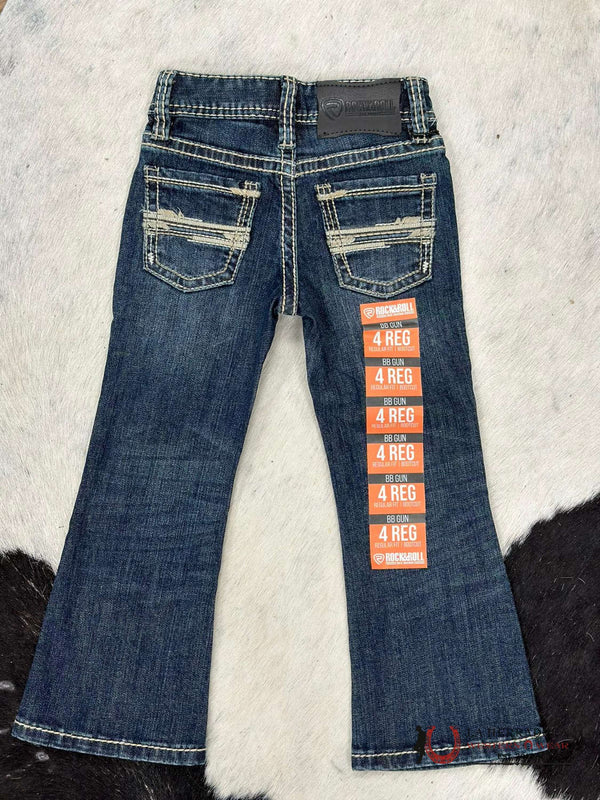ROCK&ROLL JEANS NIÑOS PISTOLA BB CORTE RECTO/ACAMPANADO