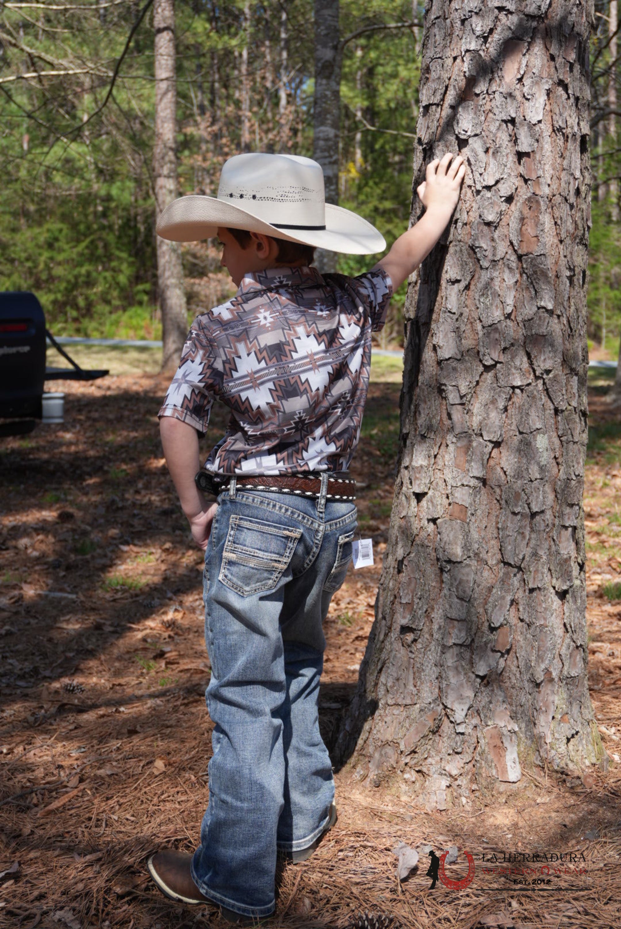 ROCK&ROLL JEANS KIDS ROPE STITCH EMB MEDIUM VINTAGE REGULAR FIT BOOTCUT - 5592 NIÑOS