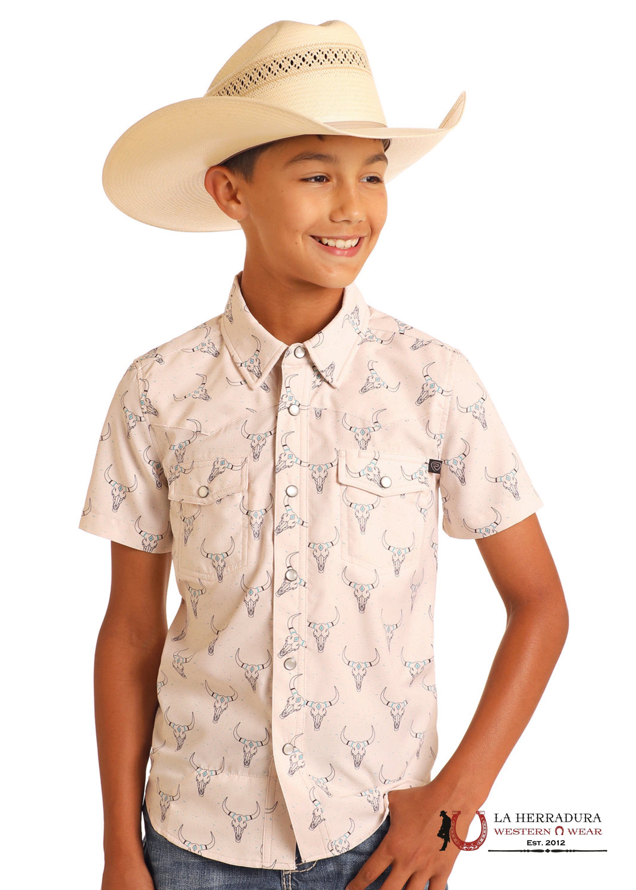 ROCK&ROLL KIDS -BOYS NATURAL TEK LONGHORN SS BBN3S05964 NIÑOS