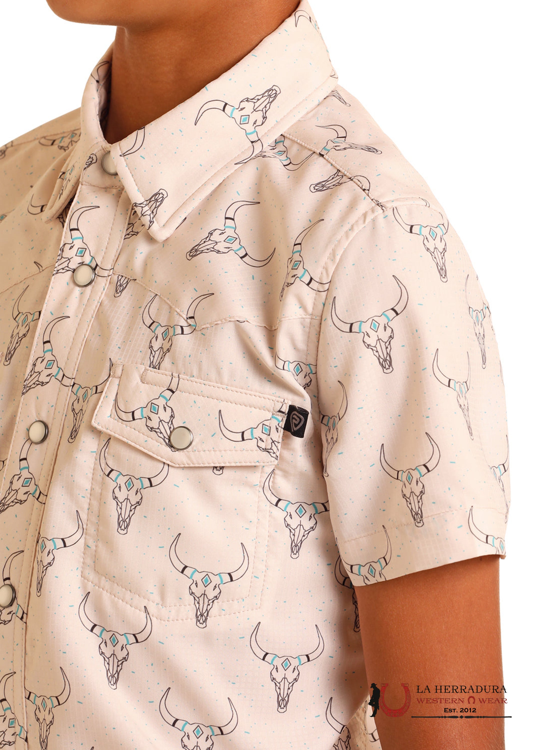 ROCK&ROLL KIDS -BOYS NATURAL TEK LONGHORN SS BBN3S05964 NIÑOS