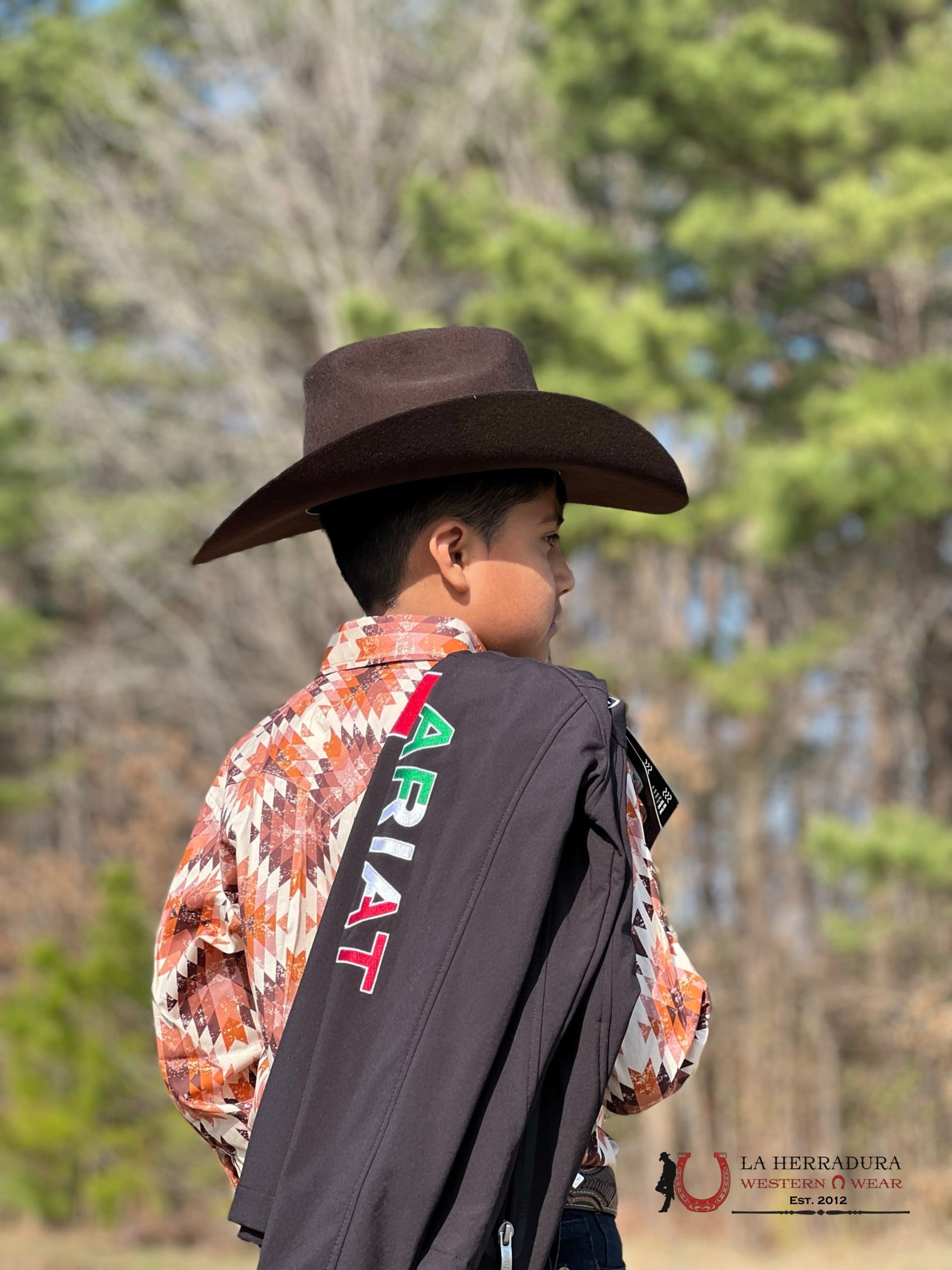 Shirts For Kisd Rock&Roll Rustic Naranja Niños