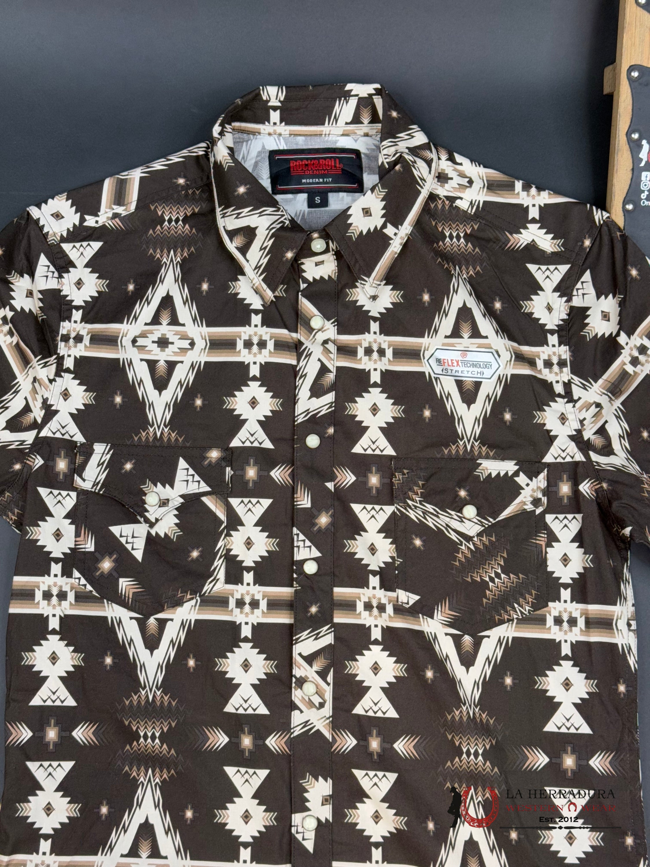 Rock&Roll Long Sleeve Dark Brown Ropa Hombres