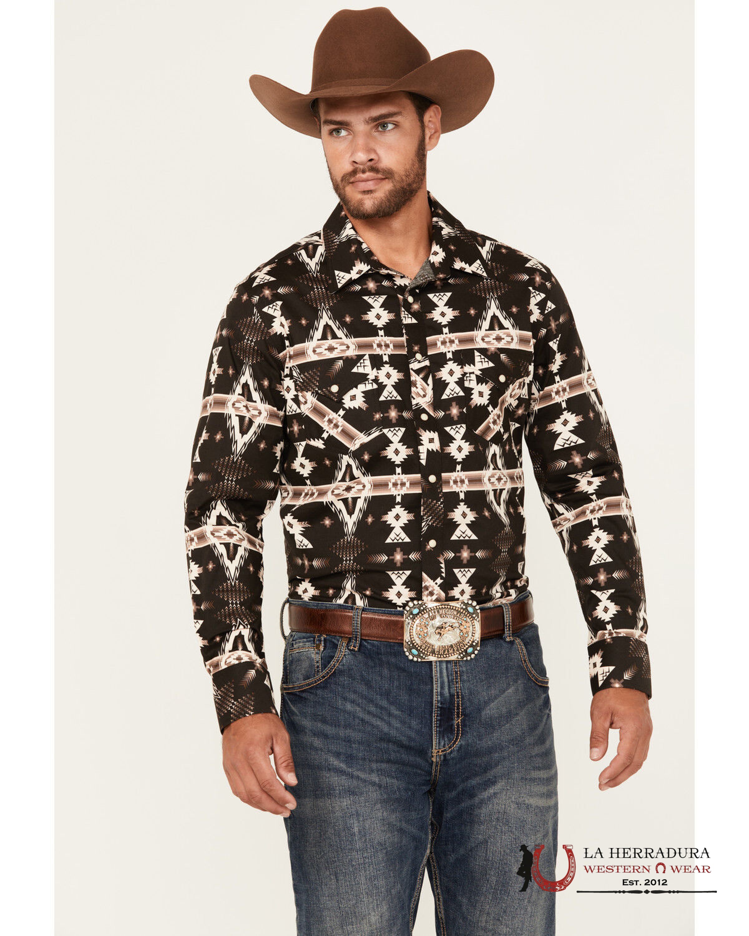 ROCK&ROLL LONG SLEEVE DARK BROWN BMN2S05482 ROPA HOMBRES