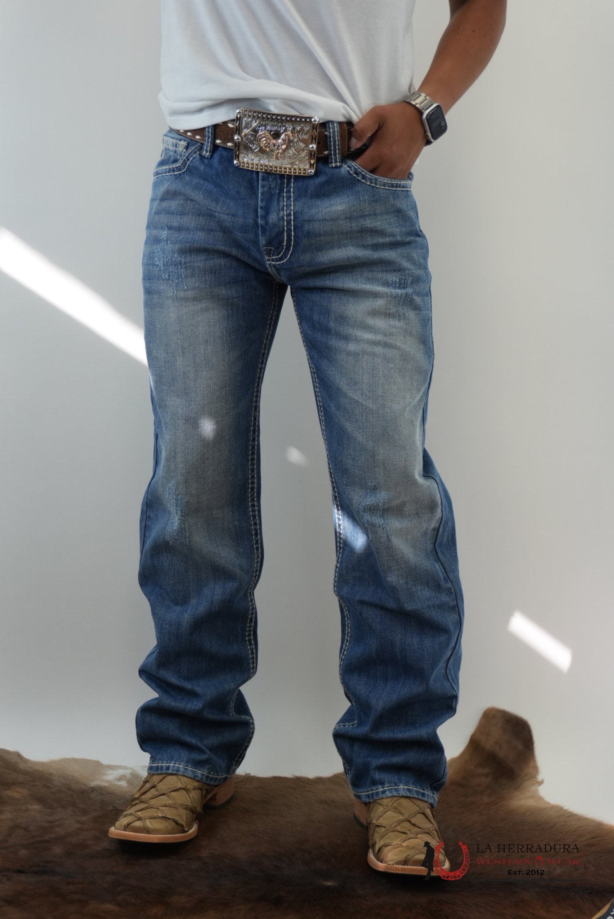 ROCK&ROLL MENS DOUBLE BARREL RELAXED LIGHT NAVY - 1612 ROPA HOMBRES