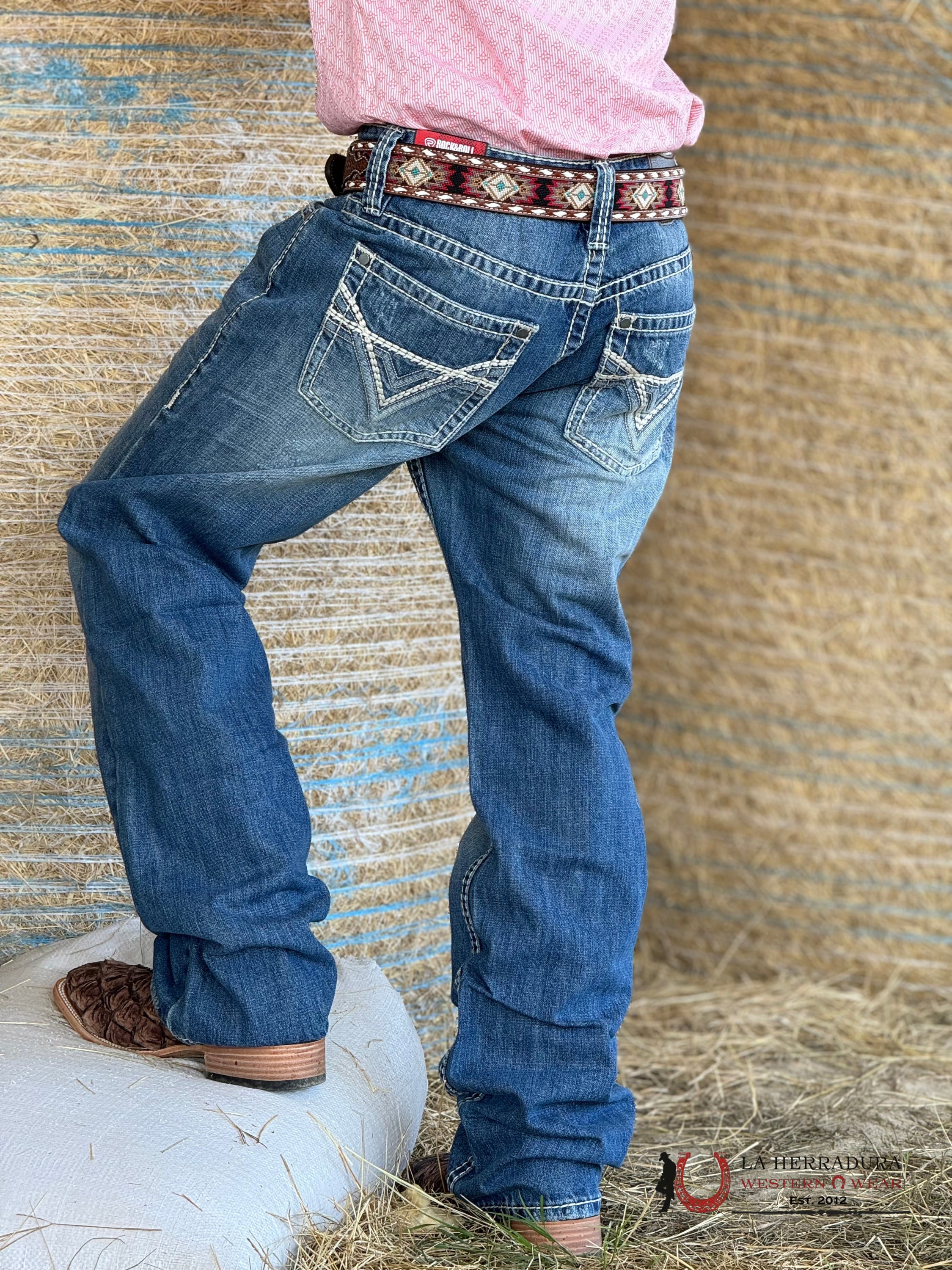 ROCK&ROLL MENS DOUBLE BARREL RELAXED LIGHT NAVY - 1612 ROPA HOMBRES