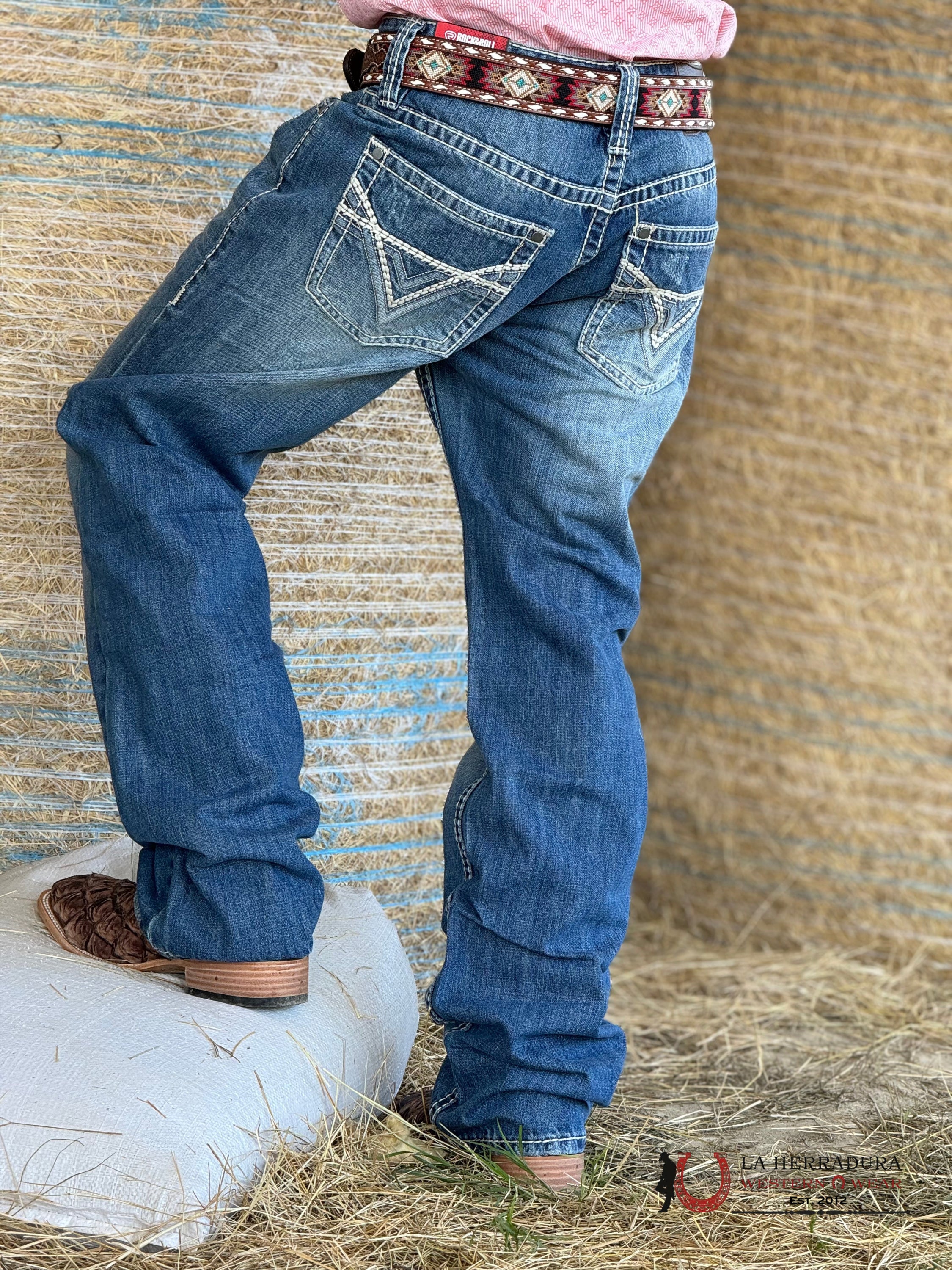 ROCK&ROLL MENS DOUBLE BARREL RELAXED LIGHT NAVY - 1612 ROPA HOMBRES