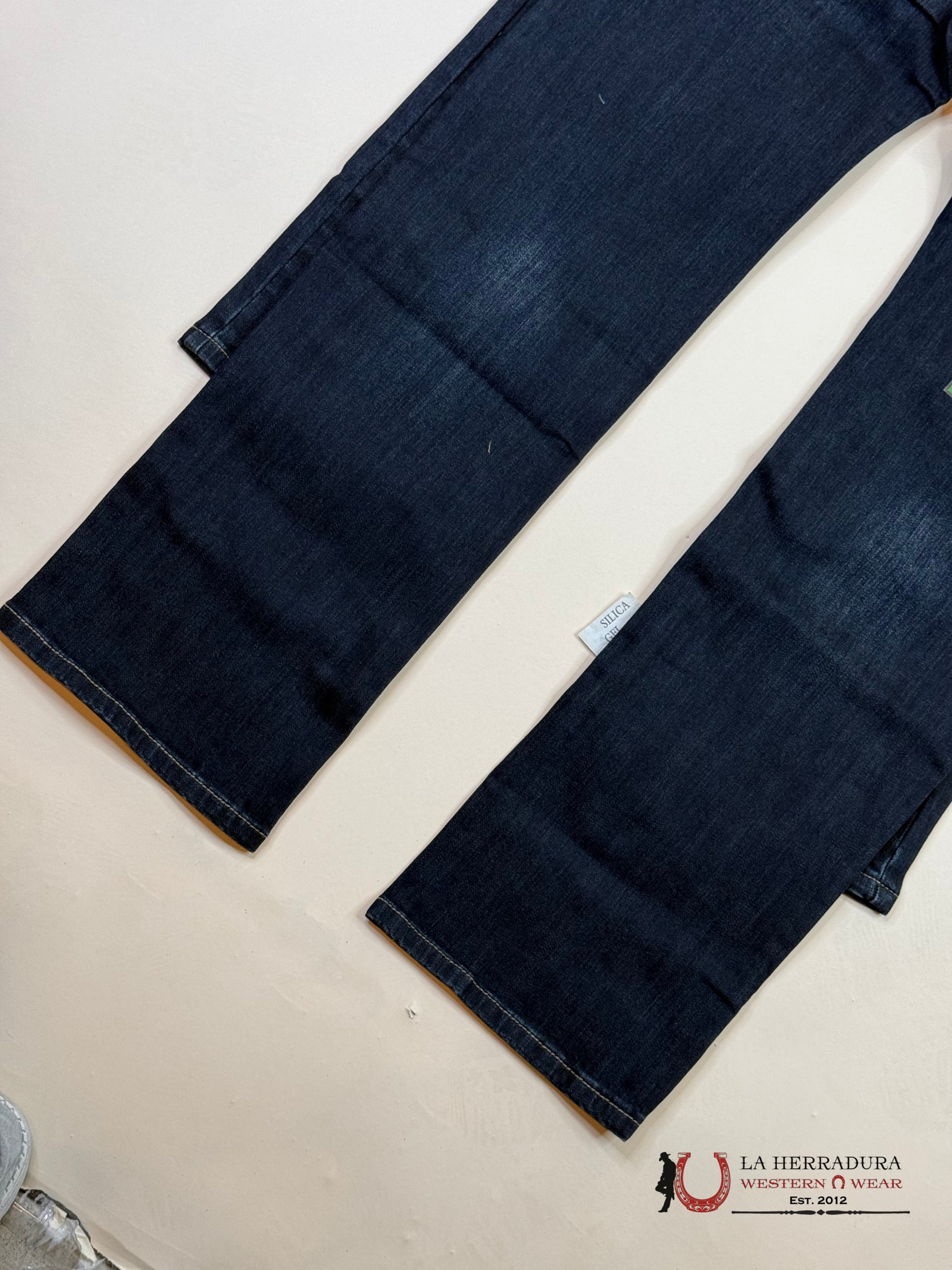 Rock&Roll Pistol Straight Dark Wash Regular Fit Boot Jeans Ropa Hombres