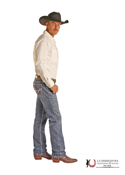 ROCK&ROLL REVOLVER STRAIGHT DARK VINTAGE SLIM STRAIGHT - BM1RD02489