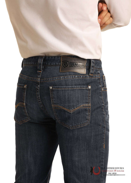 ROCK & ROLL REVOLVER STRAIGHT DARK WASH SMALL M1R6205