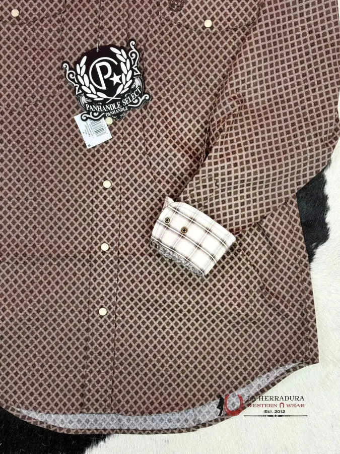 Rock&Roll Shirt Diamond Geo Snap Ropa Hombres