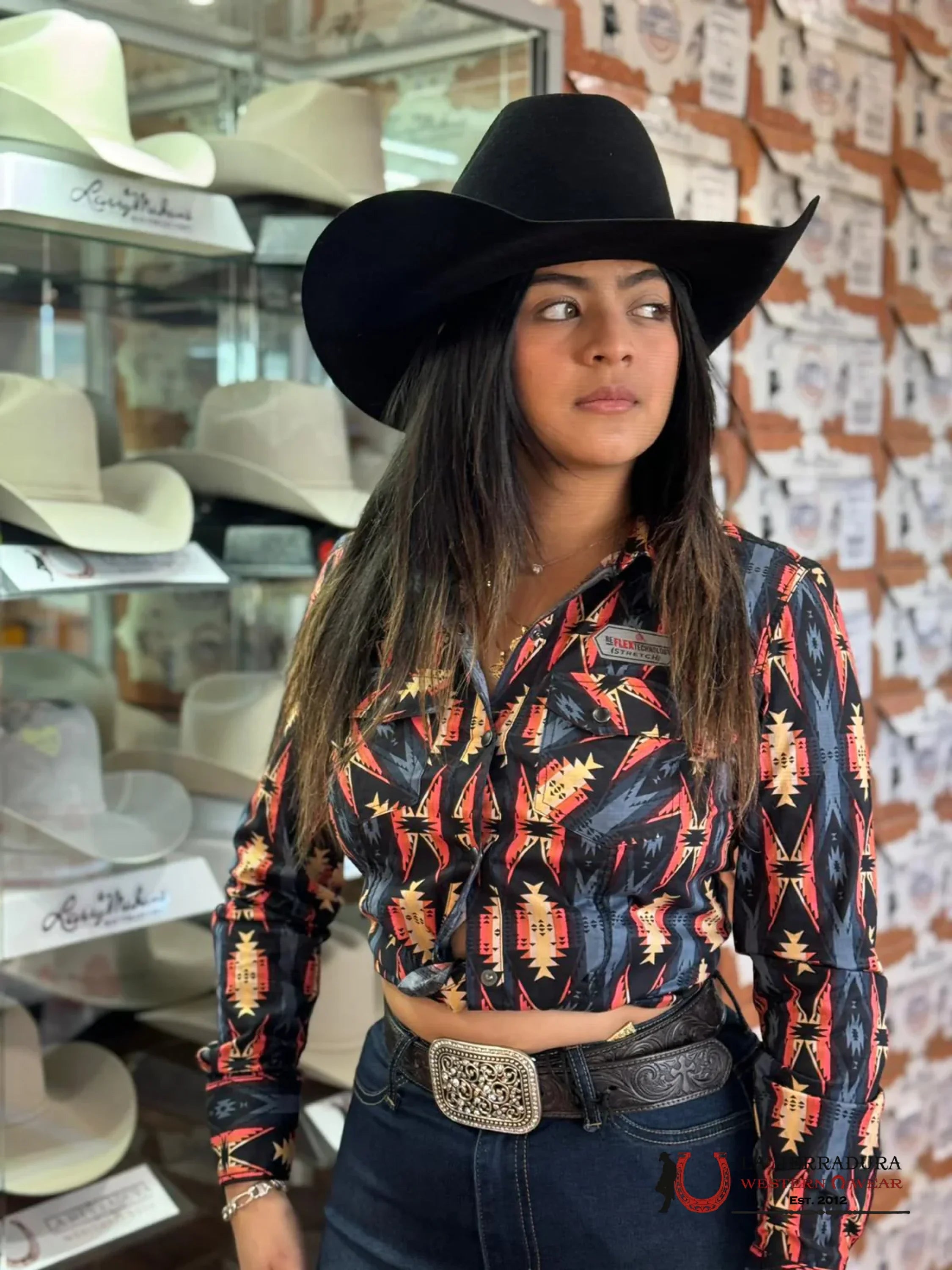 ROCK&ROLL WOMENS PEACH SHARED CORE SNAP SHIRT RRWSOSR08Q ROPA MUJERES