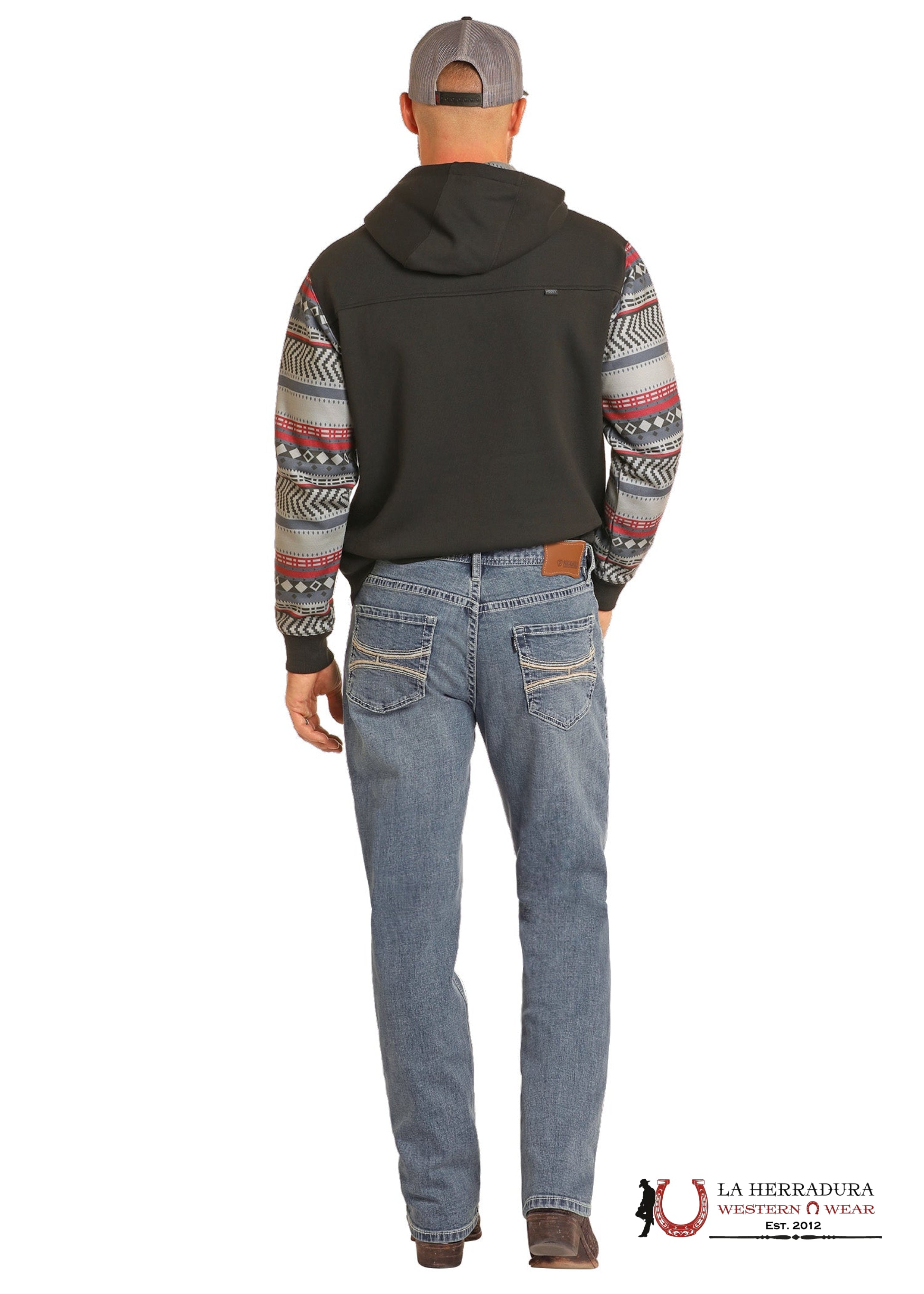 ROCK&ROLL X HOOEY DOUBLE BARREL RELAXED FIT STACKABLE BOOT - HMTBD05034 ROPA HOMBRES