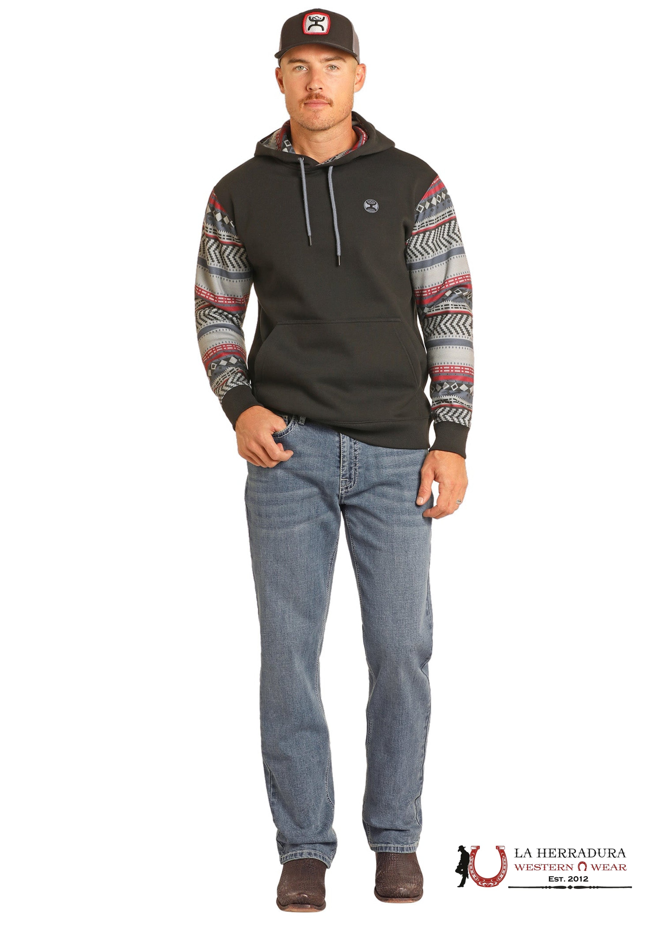 ROCK&ROLL X HOOEY DOUBLE BARREL RELAXED FIT STACKABLE BOOT - HMTBD05034 ROPA HOMBRES