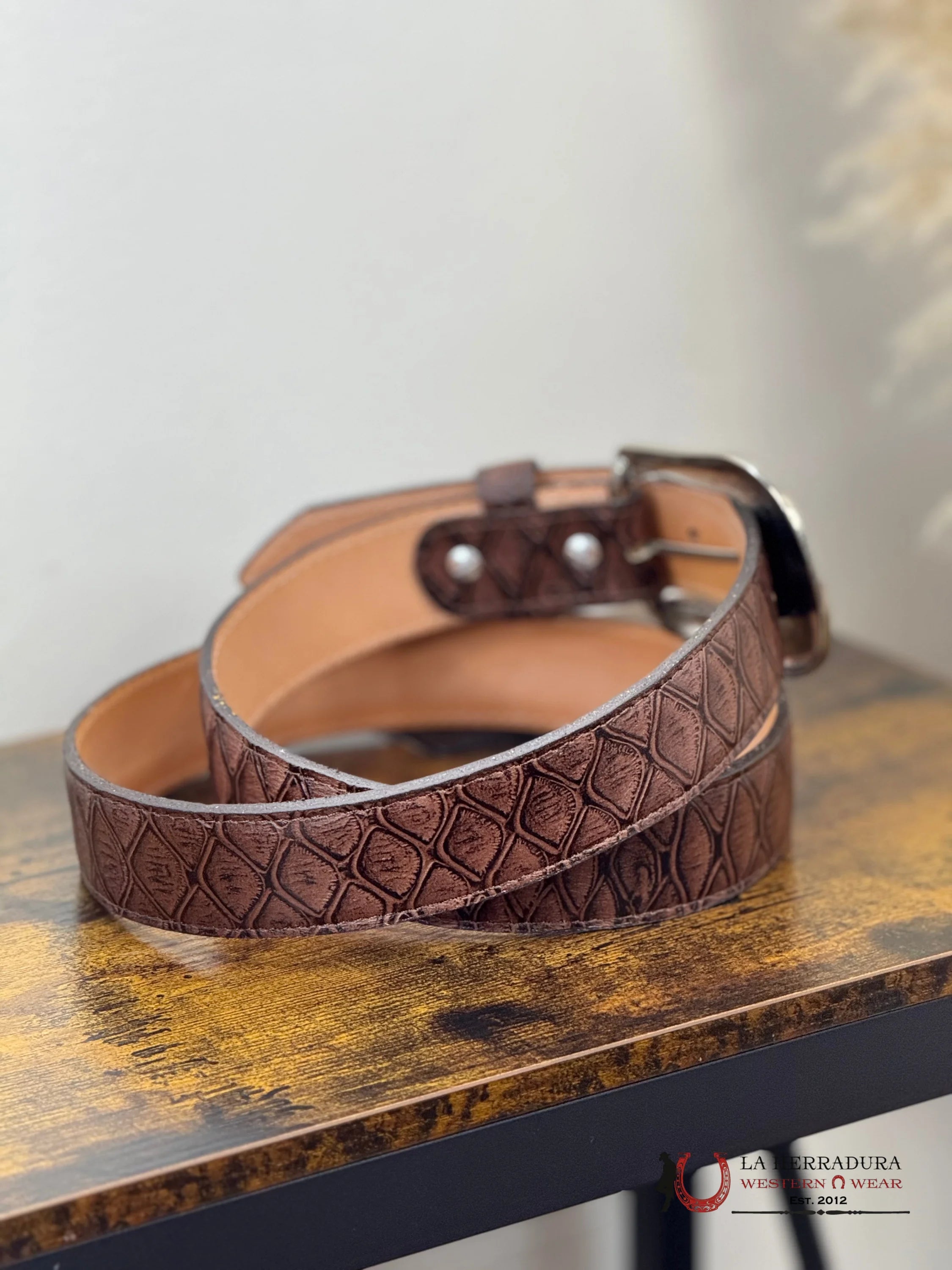 ROCKEM BROWN ANT EATER MEN BELT CINTURONES HOMBRES