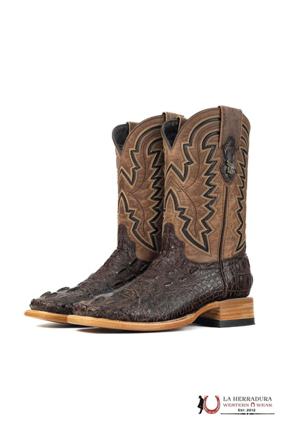 BOTA ROCKEM CLON NUCA CAFÉ CLARO PUNTA CUADRADA TUBO NUEVO