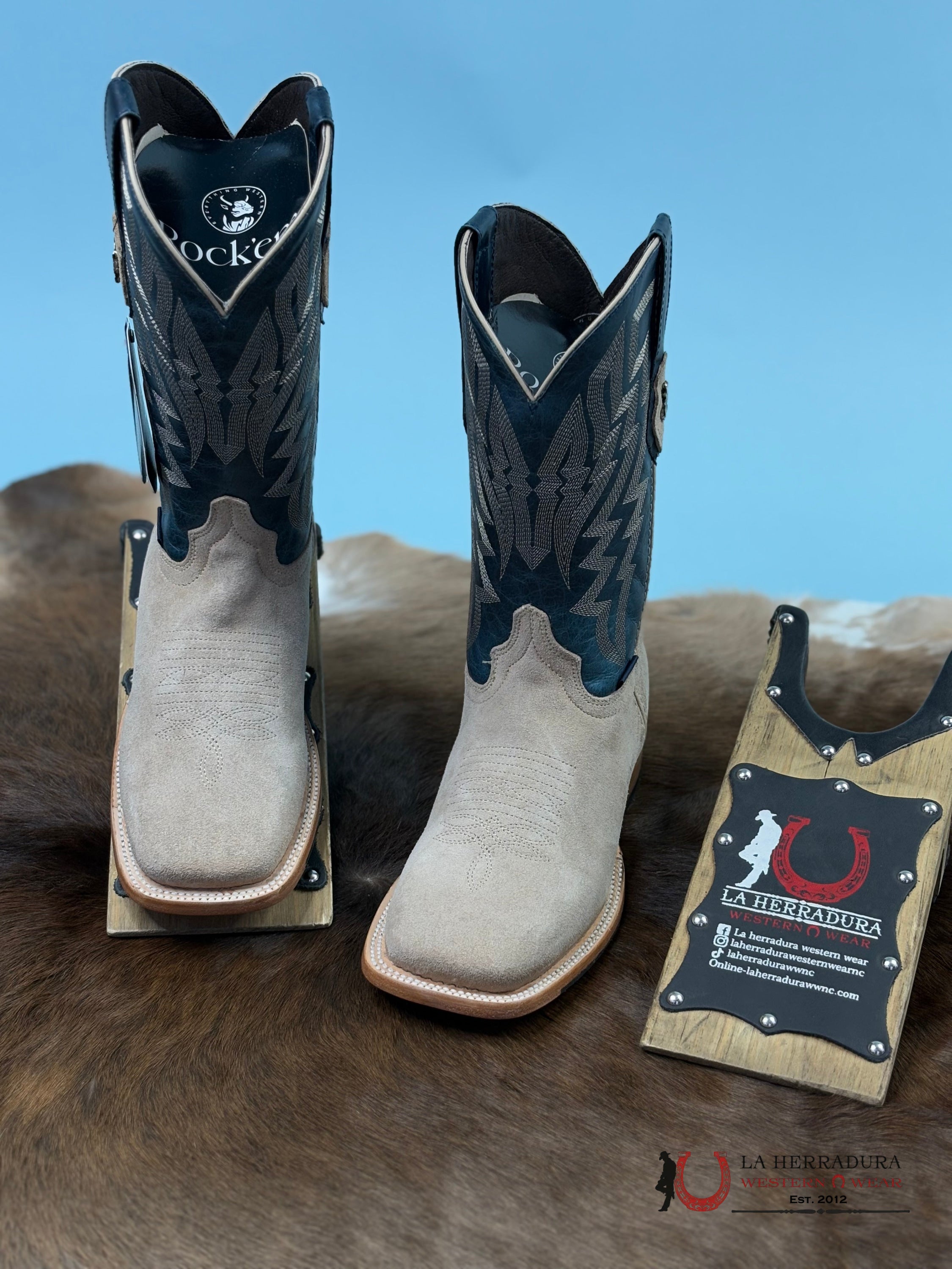 Men’s Rock’em Alpez Gamuza Arena Botas Hombres