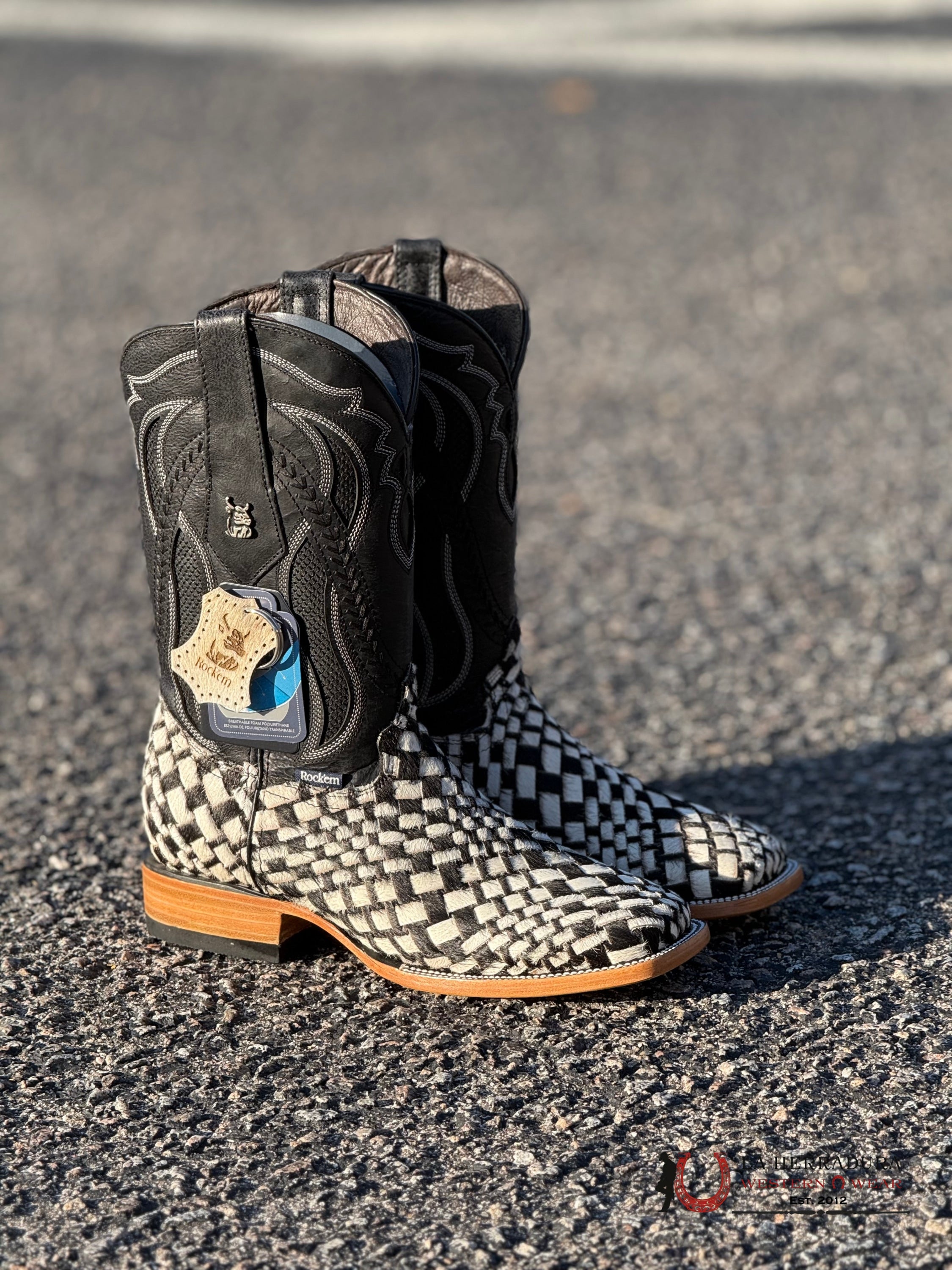 Mens Est. Arizona Cowhide Boot Botas Hombres