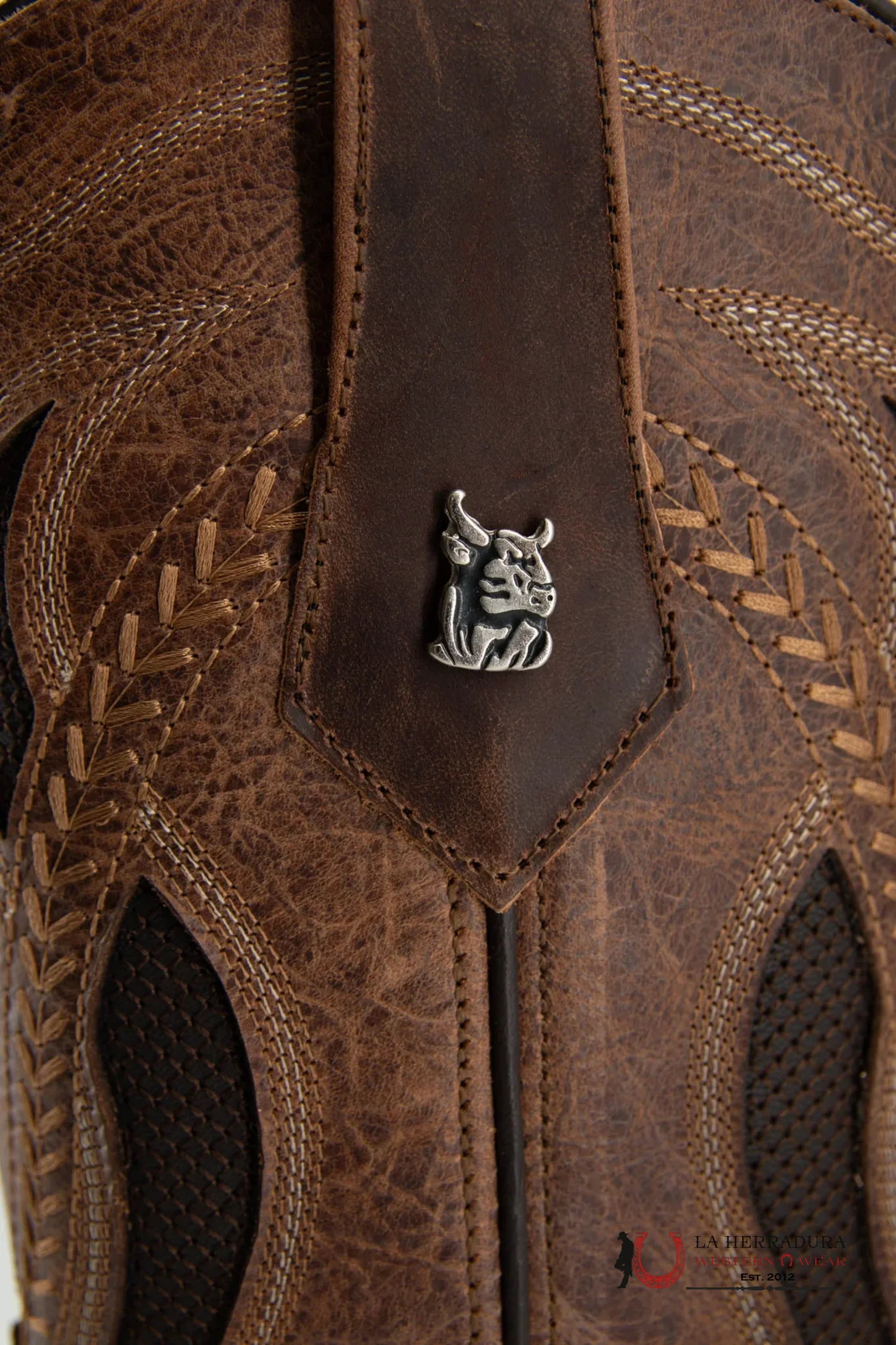 ROCKEM EST. SERBIA CRAZY CHOCO/TAN SQ. TOE BOOT BOTAS HOMBRES