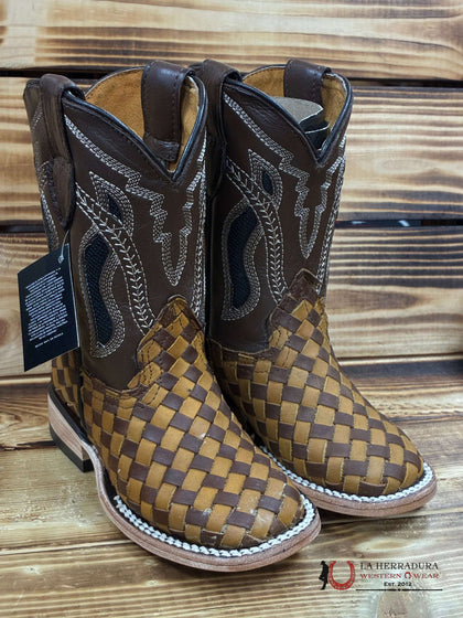 ROCKEM KIDS WOVEN PETATILLO MOSTAZA TEJUDO