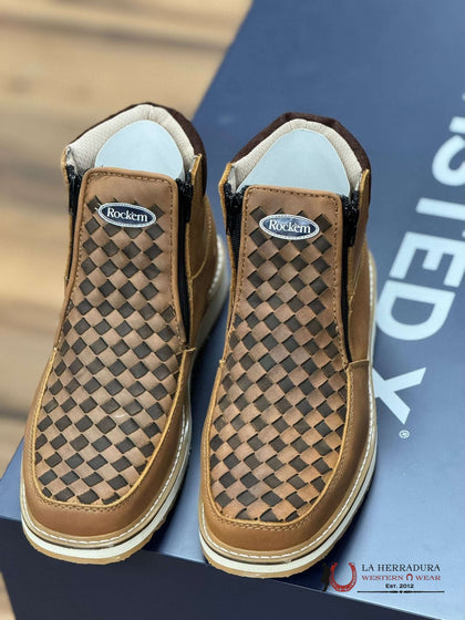 ROCKEM PAJA CRAZY/ORO C/ CAFE SERBIA CASUAL SHOE 203