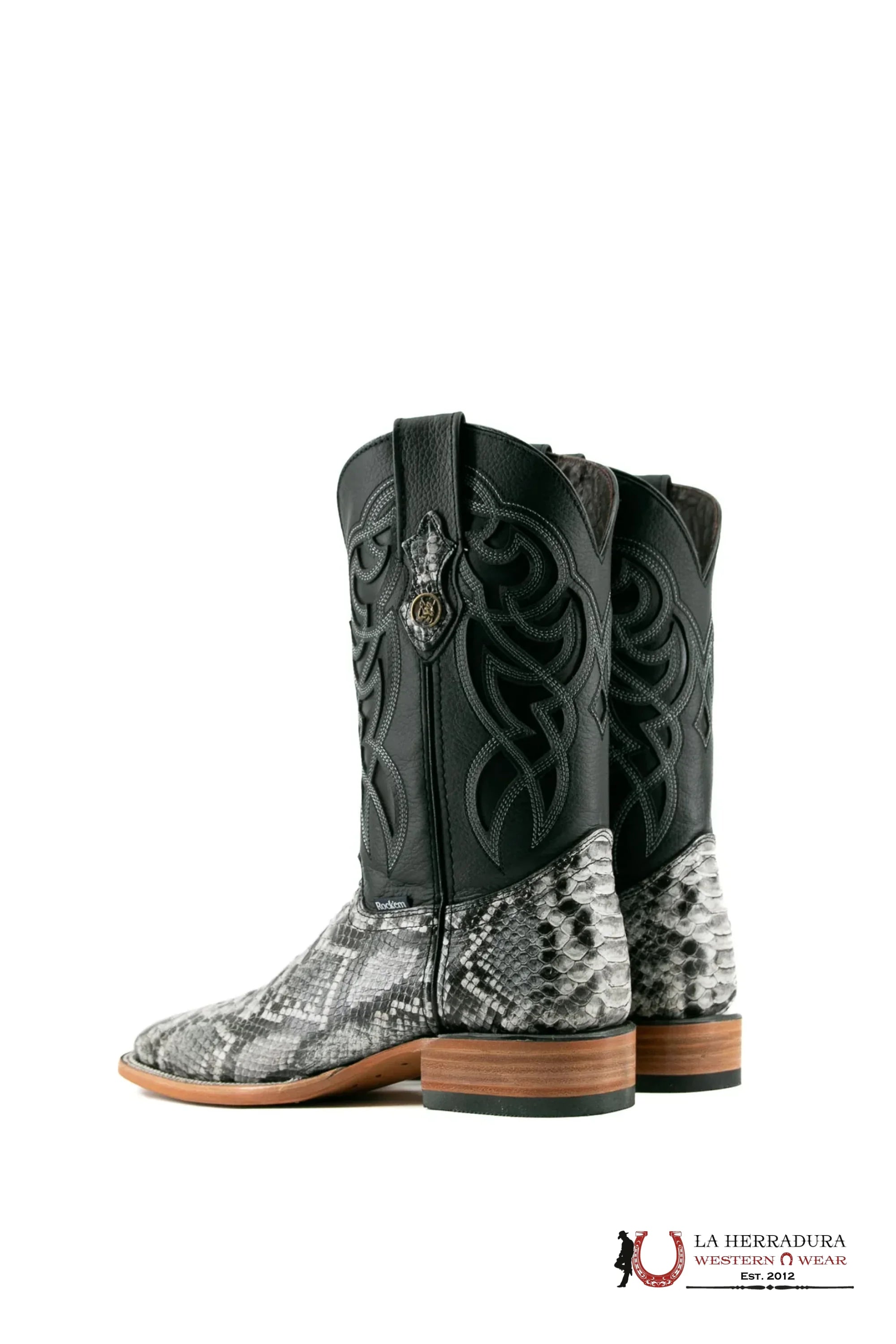 ROCKEM IMIT PYTHON ECLIPSE SQ. TOE BOOT BOTAS HOMBRES