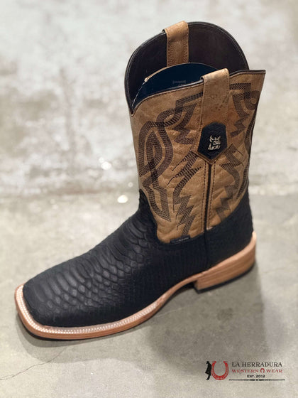 ROCKEM PYTHON MATE NEGRO TUBO MARRÓN PUNTA CUADRADA “AZUL”