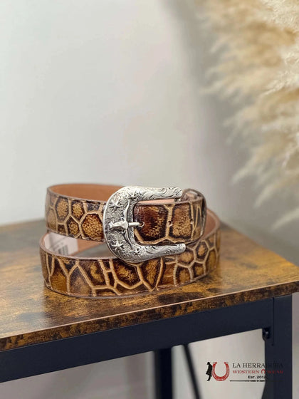 CINTURÓN DE HOMBRE ROCKEM ORIX CON ESPALDA DE TORTUGA
