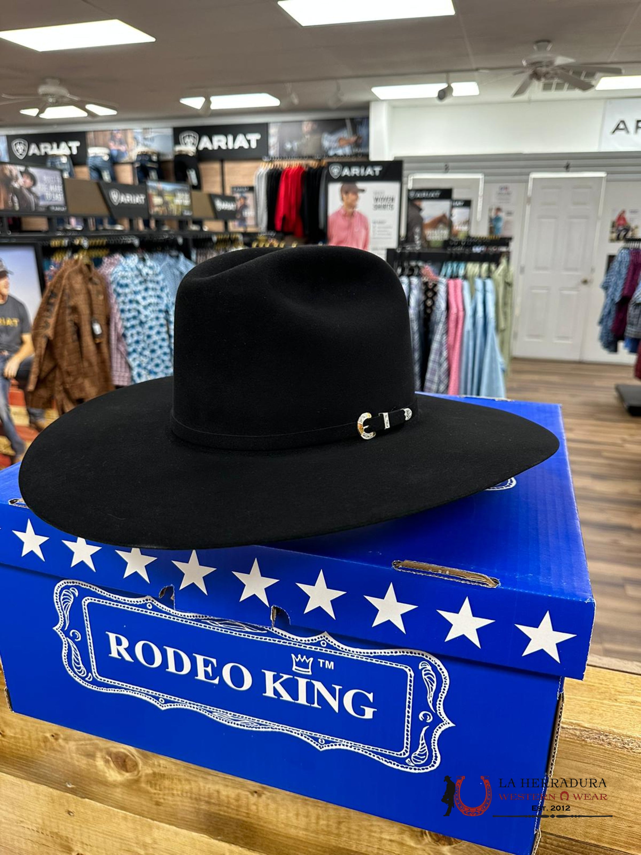 Rodeo King 1000X Black Top Hand Tejana